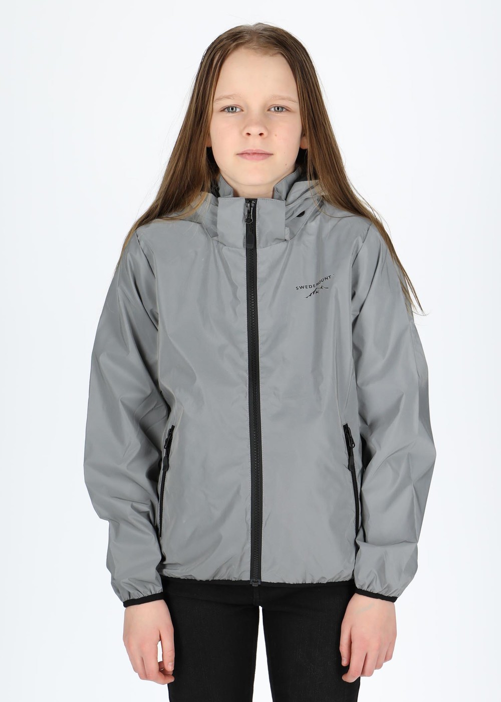 Glow Jacket Jr, Reflective, 170,  Löparkläder