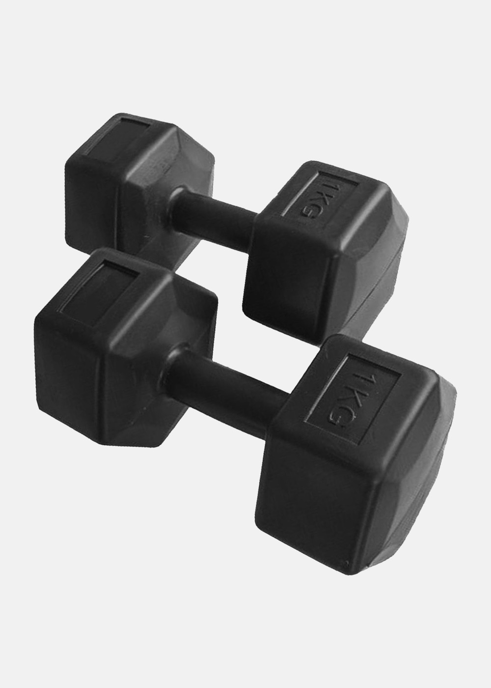 Dumbbell 1kg, Black, Onesize,  Träningstillbehör