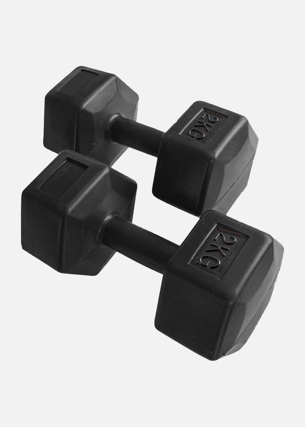 Dumbbell 2kg, Black, Onesize,  Träningstillbehör