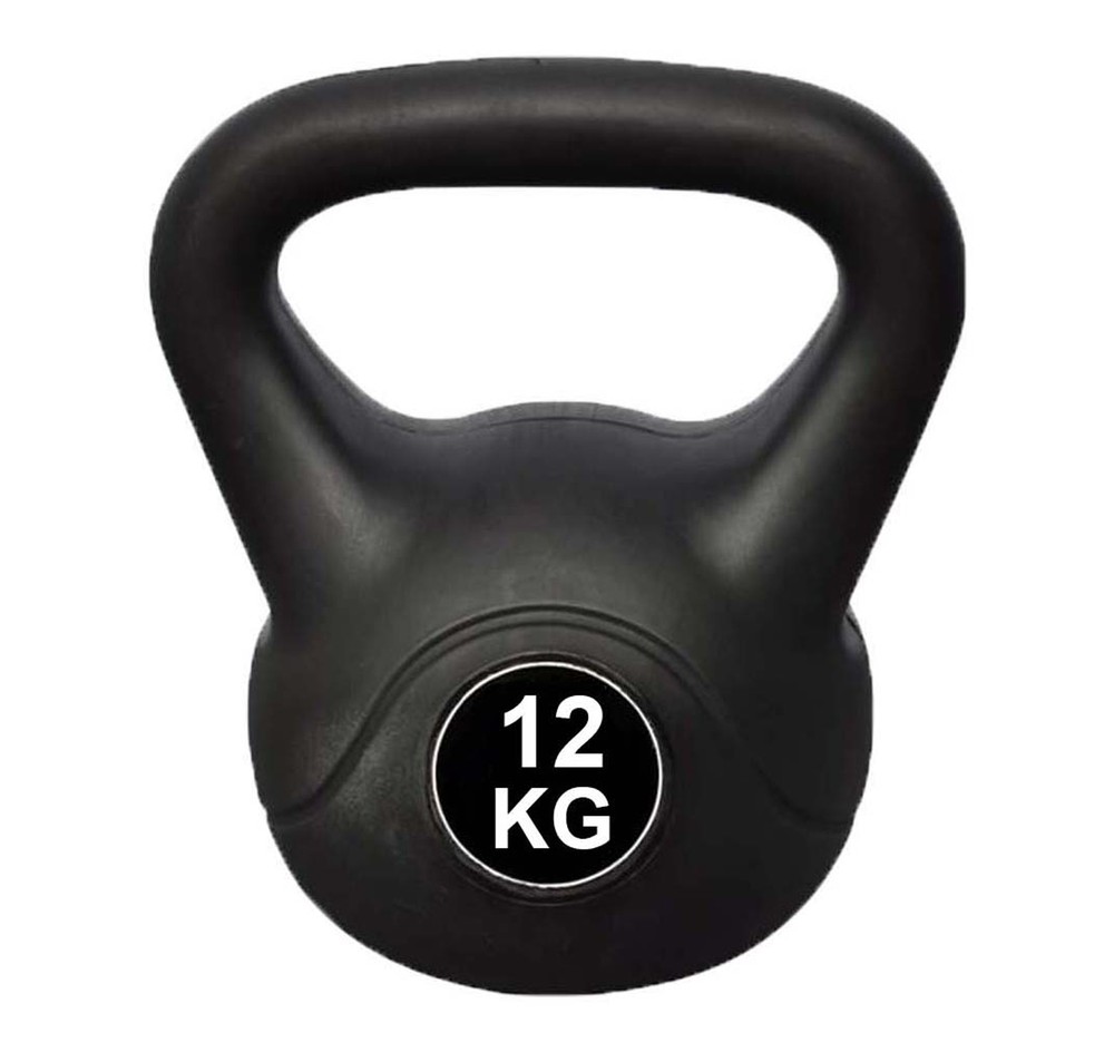 Kettlebells 12kg, Black, Onesize,  Träningstillbehör | Kläder//Jackor//Dam//Dunjackor | Padelspecialisterna