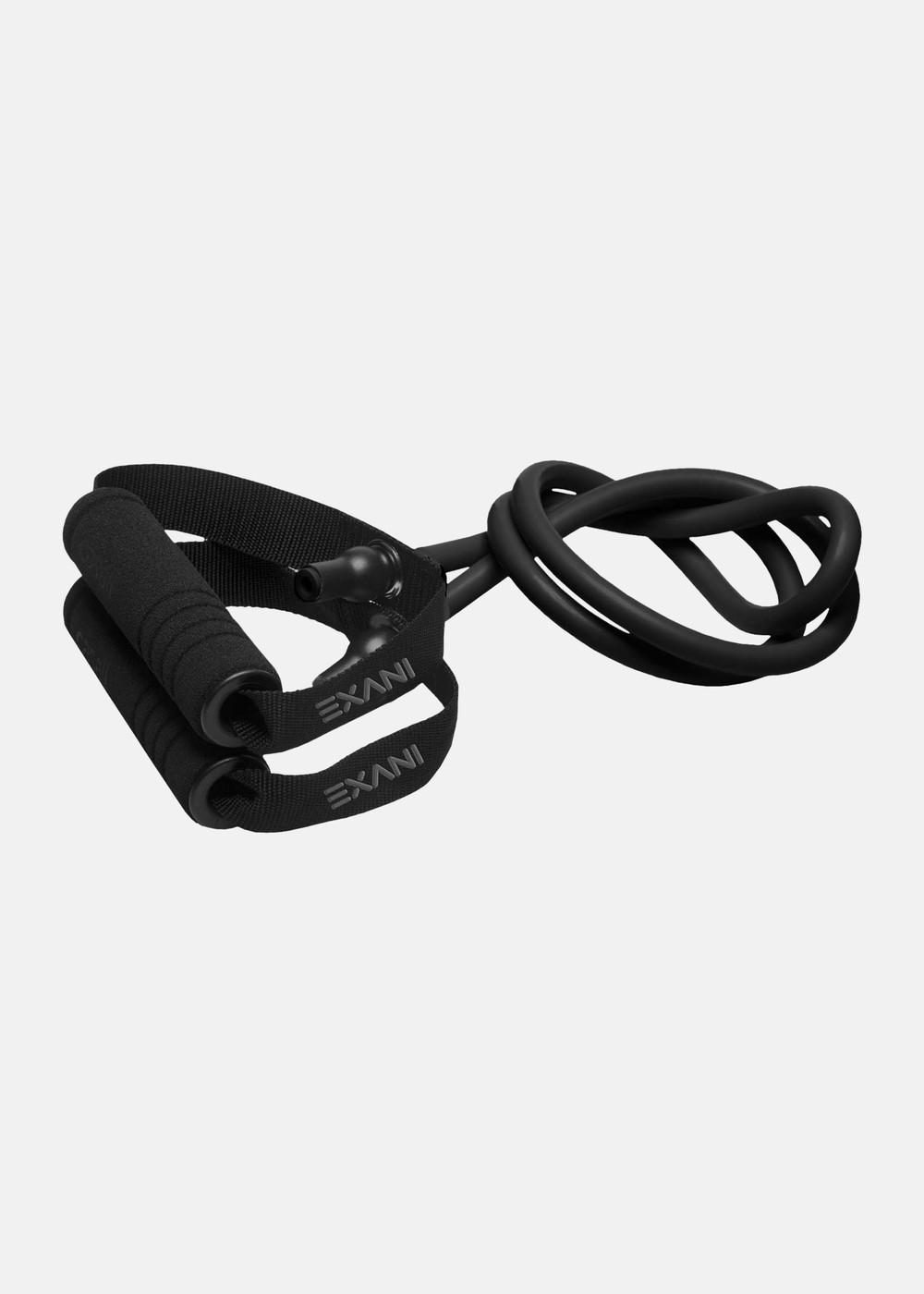 Rubber Band With Handles Stron, Black, Onesize,  Träningstillbehör