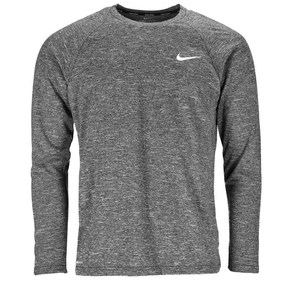 Nike Long Sleeve Hydroguard, Black, S,  Tränings-T-Shirts