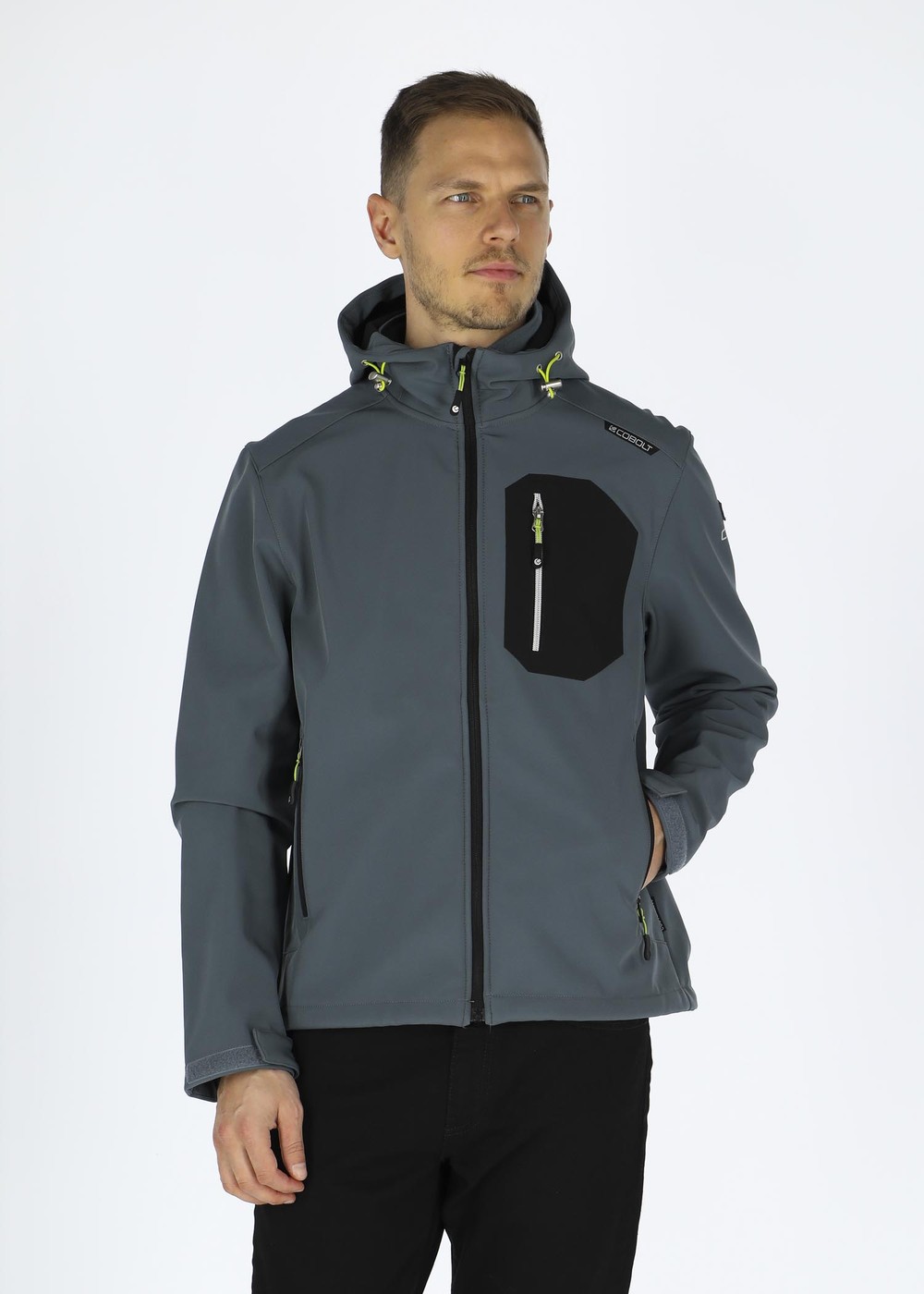 Solna Softshell Jacket, Slate, 2xl,  Softshelljackor