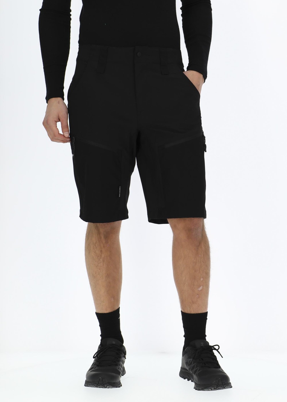 Cobtex Shorts, Black/Black, Xl,  Shorts