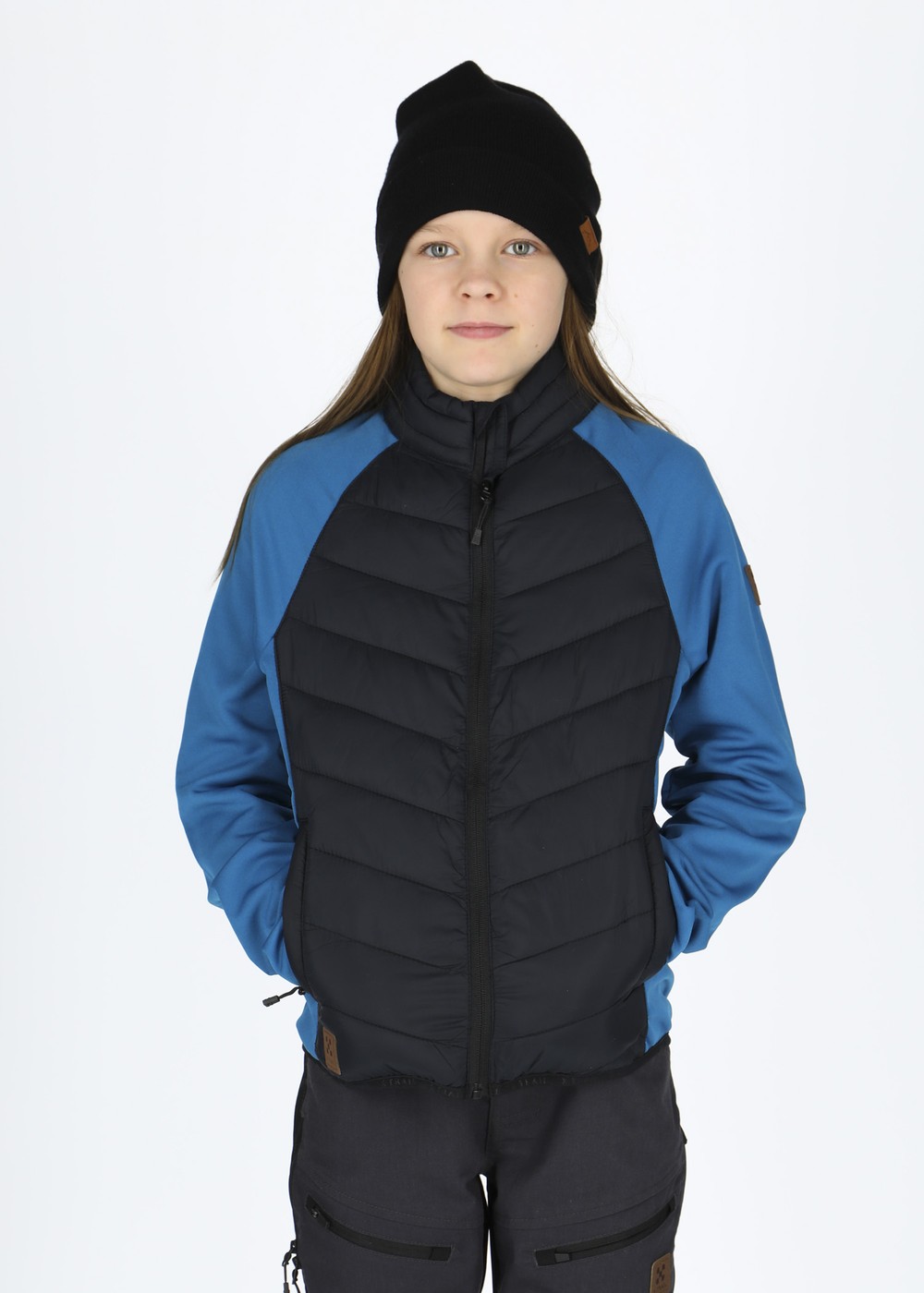 Hybrid Jacket Jr, Petrol/ Black, 160,  Jackor