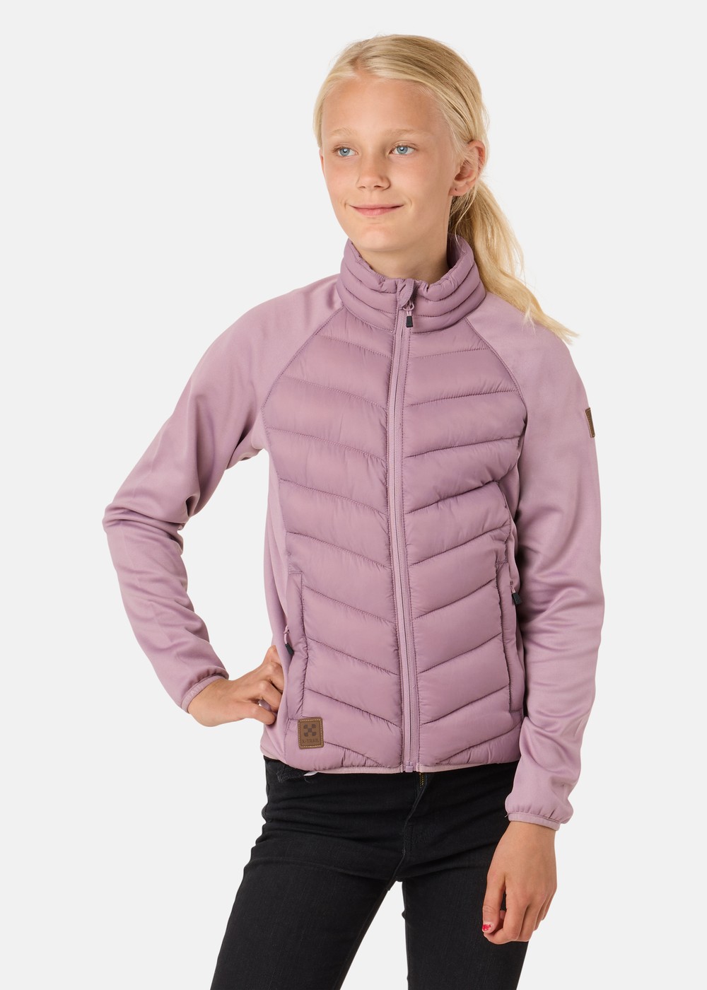 Hybrid Jacket Jr, Dk. Mauve/Dk. Mauve, 130,  Jackor Hybrid Jacket Jr, Dk. Mauve/Dk. Mauve, 130,  Jackor