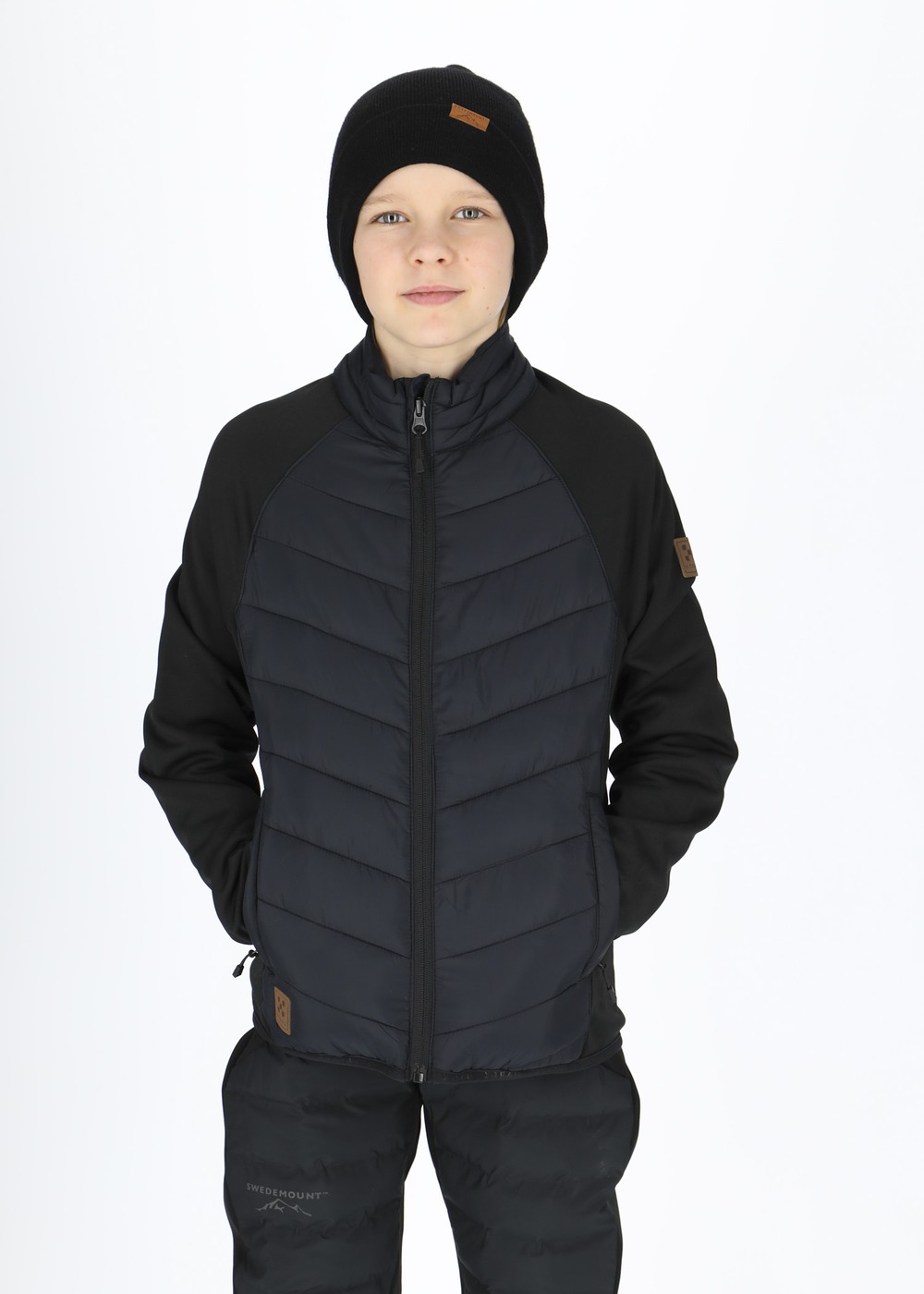 Hybrid Jacket Jr, Black/Black, 170,  Jackor