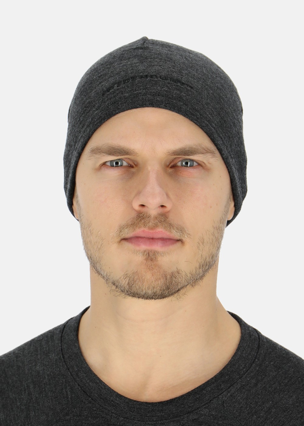 Nepal Wool Terry Merino Beanie, Charcoal Melange, Onesize,  Mössor