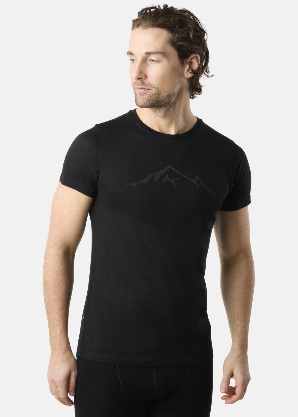 Himalaya Merino Wool Tee, Black, Xl,  T-Shirts