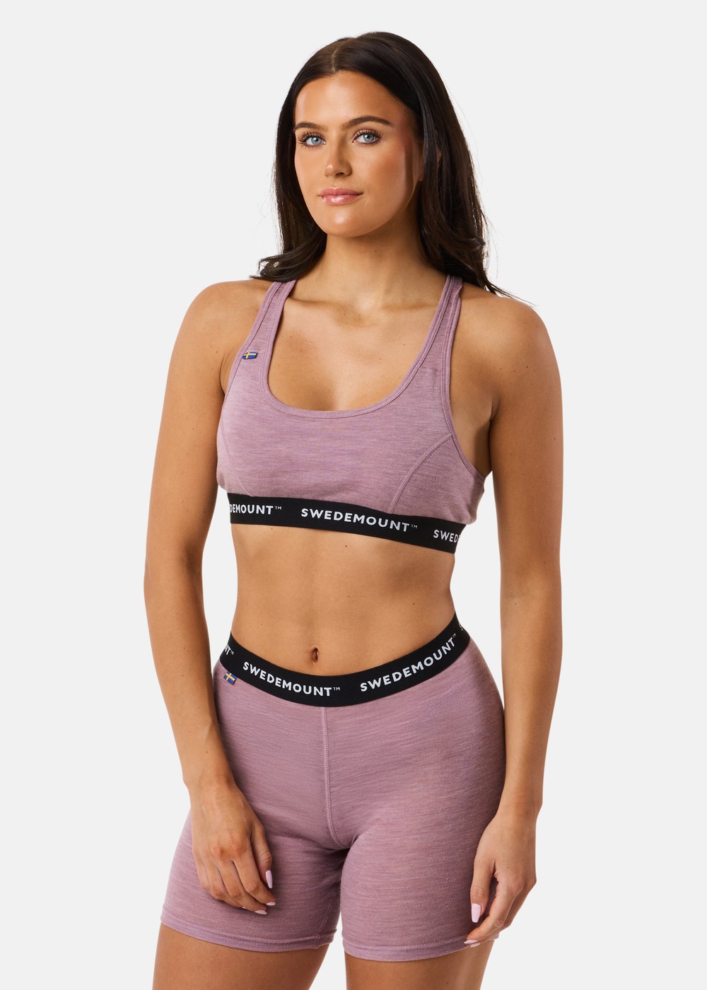 Himalaya Merino Wool Top W, Dusty Rose Melange, 36/38,  Sport-Bh