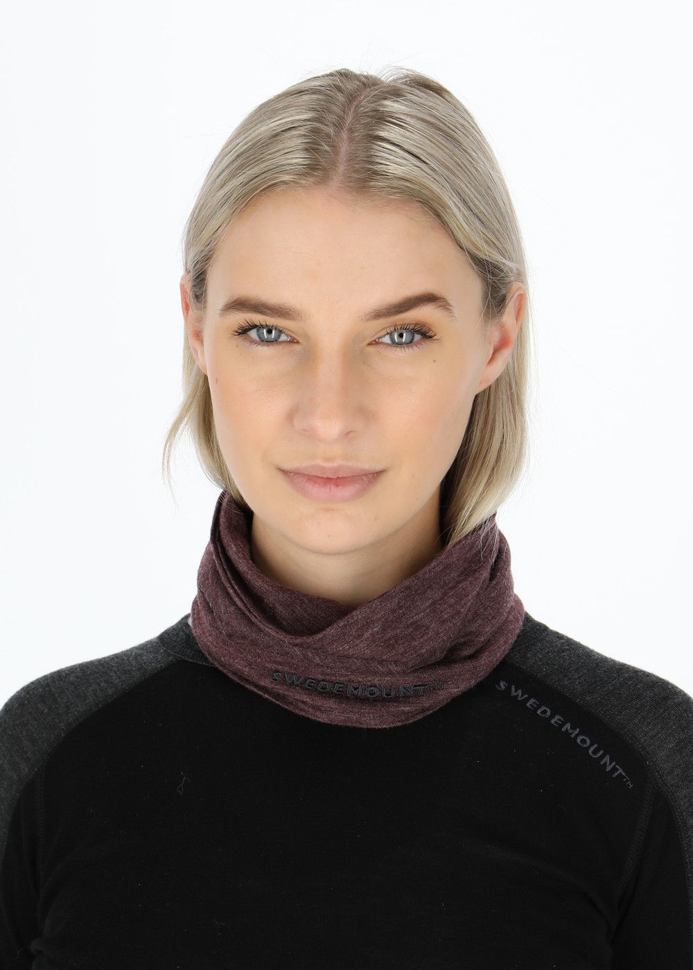 Himalaya Merino Wool Neck Gaiter, Plum Melange, Onesize,  Löpartillbehör Himalaya Merino Wool Neck Gaiter, Plum Melange, Onesize,  Löpartillbehör