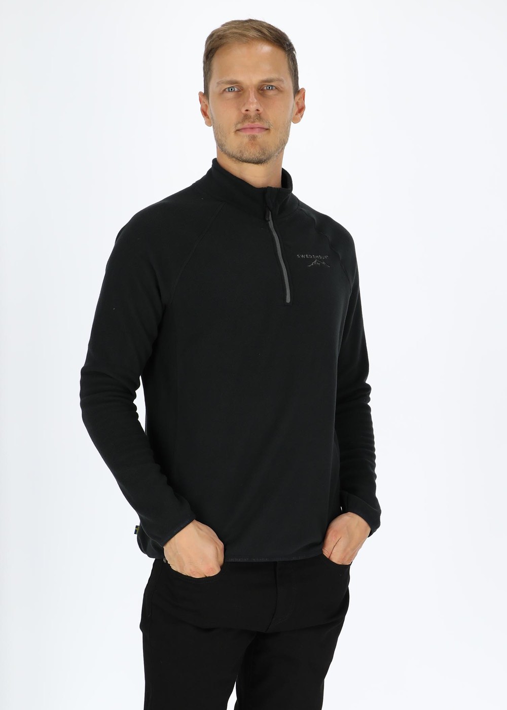 Geilo Halfzip, Black/Charcoal, Xl,  Tröjor