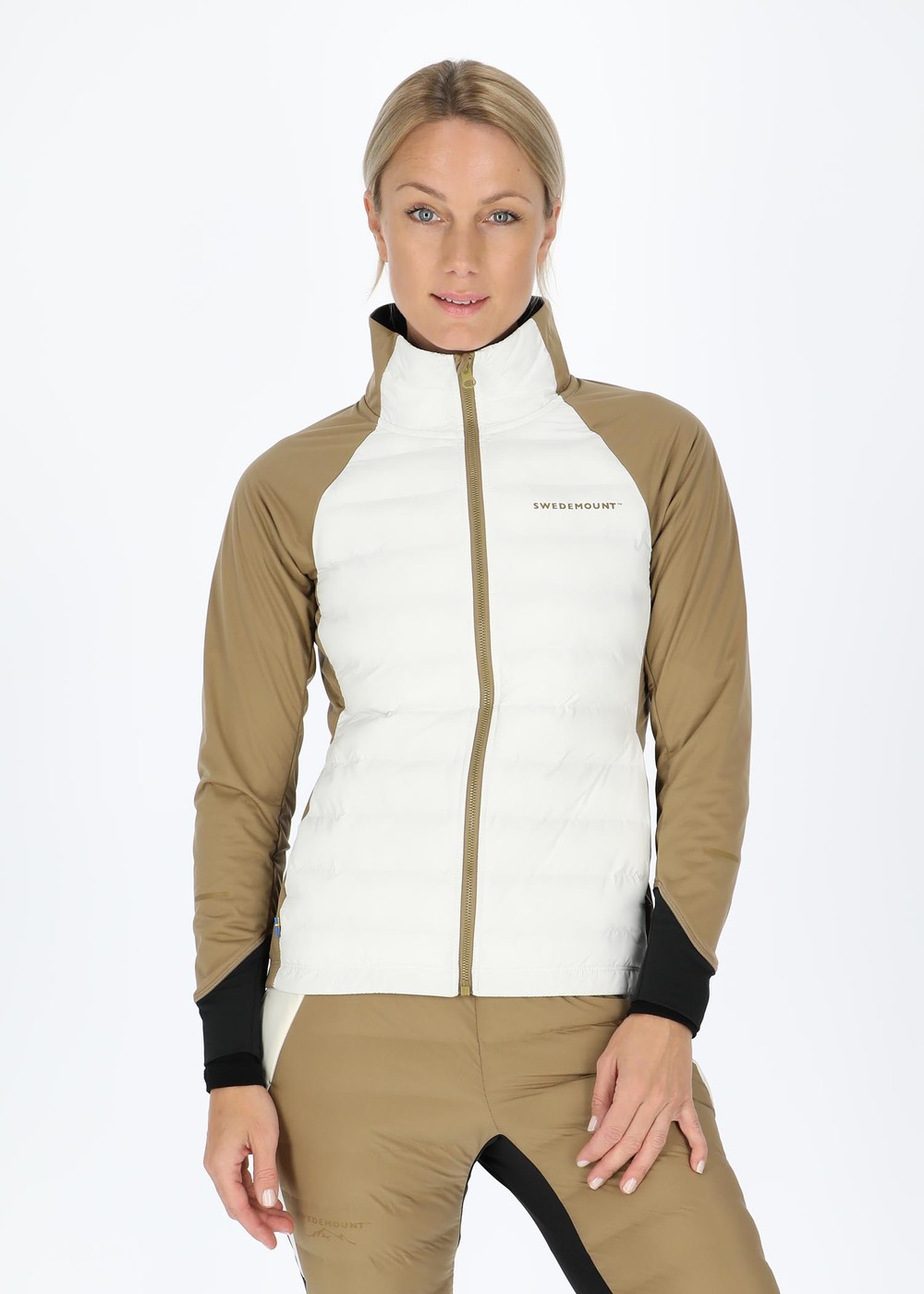 Nordic Hybrid Jacket W, Offwhite/Cappuccino, 36,  Längdskidjackor Nordic Hybrid Jacket W, Offwhite/Cappuccino, 36,  Längdskidjackor