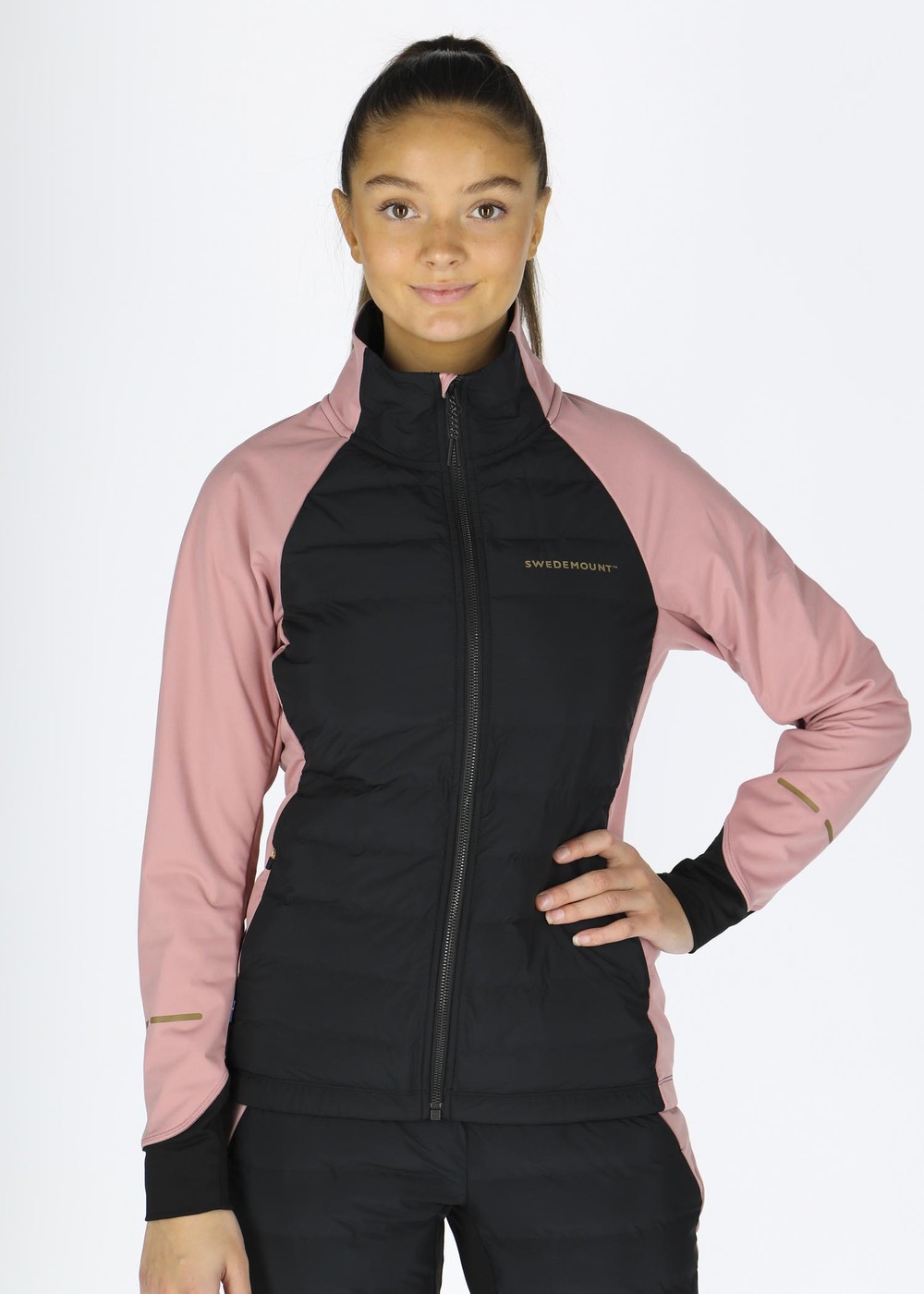 Nordic Hybrid Jacket W, Dusty Rose/Charcoal, 36,  Längdskidjackor Nordic Hybrid Jacket W, Dusty Rose/Charcoal, 36,  Längdskidjackor