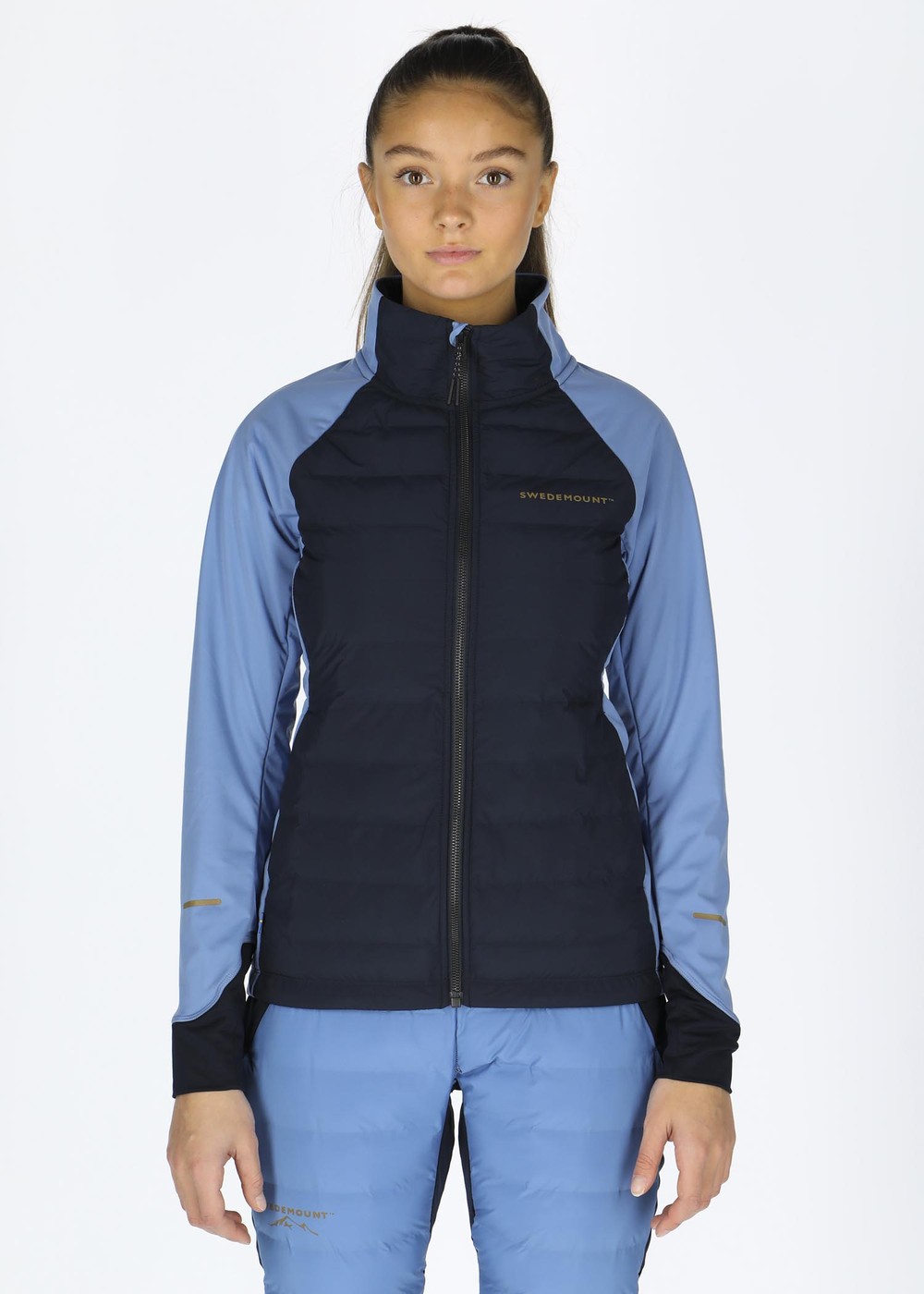 Nordic Hybrid Jacket W, Dusty Blue/Navy, 42,  Längdskidjackor
