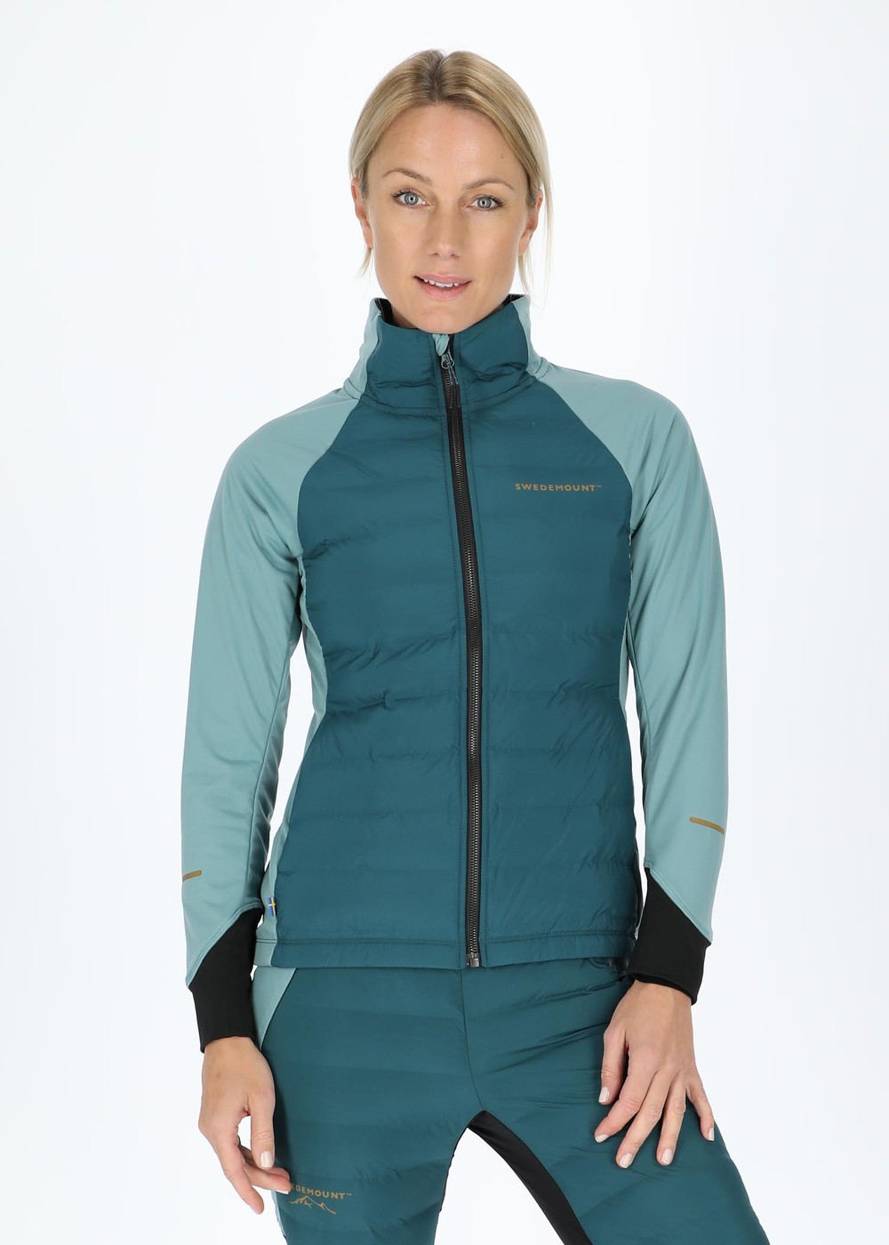 Nordic Hybrid Jacket W, Seaweed Green/Emerald Green, 48,  Längdskidjackor
