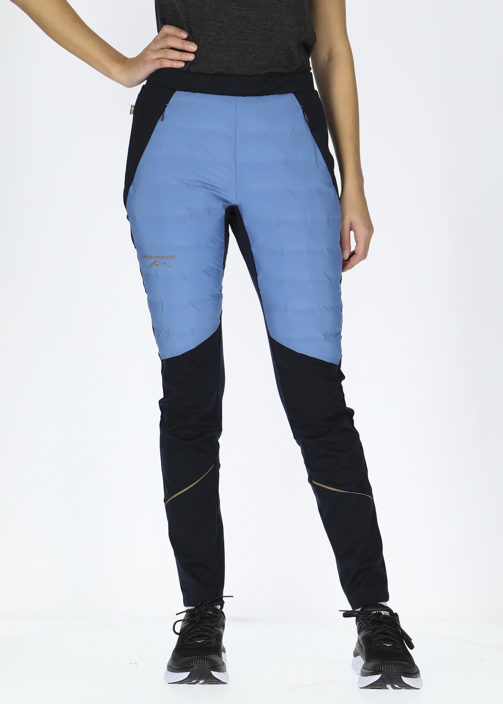 Nordic Hybrid Tights W, Dusty Blue/Navy, 38,  Vinterlöpning Nordic Hybrid Tights W, Dusty Blue/Navy, 38,  Vinterlöpning