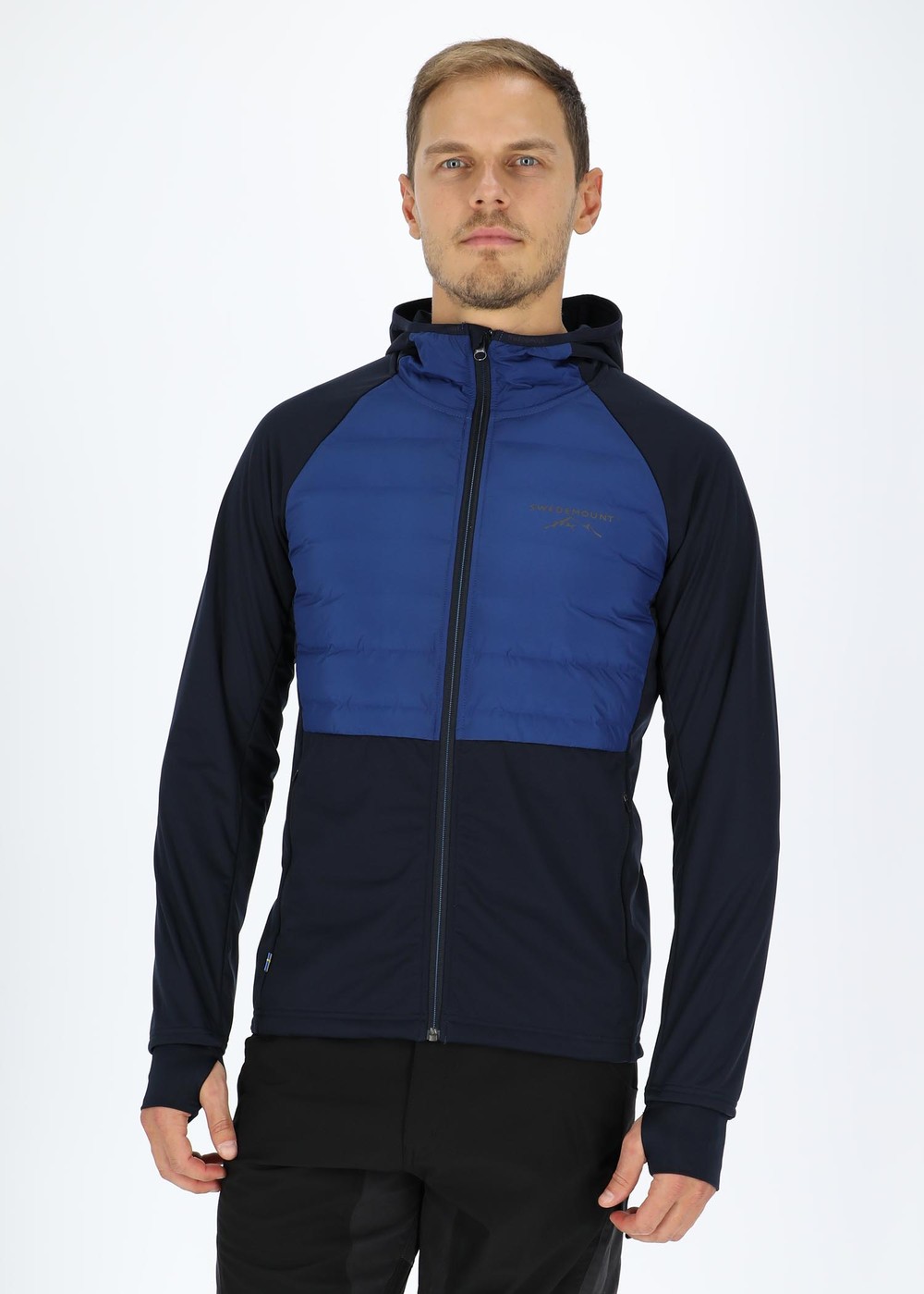 Nordic Hybrid Hooded Jacket, Imperial Blue/Navy, L,  Längdskidkläder Nordic Hybrid Hooded Jacket, Imperial Blue/Navy, L,  Längdskidkläder