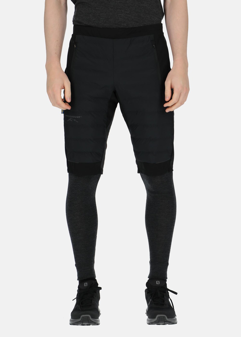 Nordic Hybrid Shorts, Black/Charcoal, 2xl,  Löparshorts