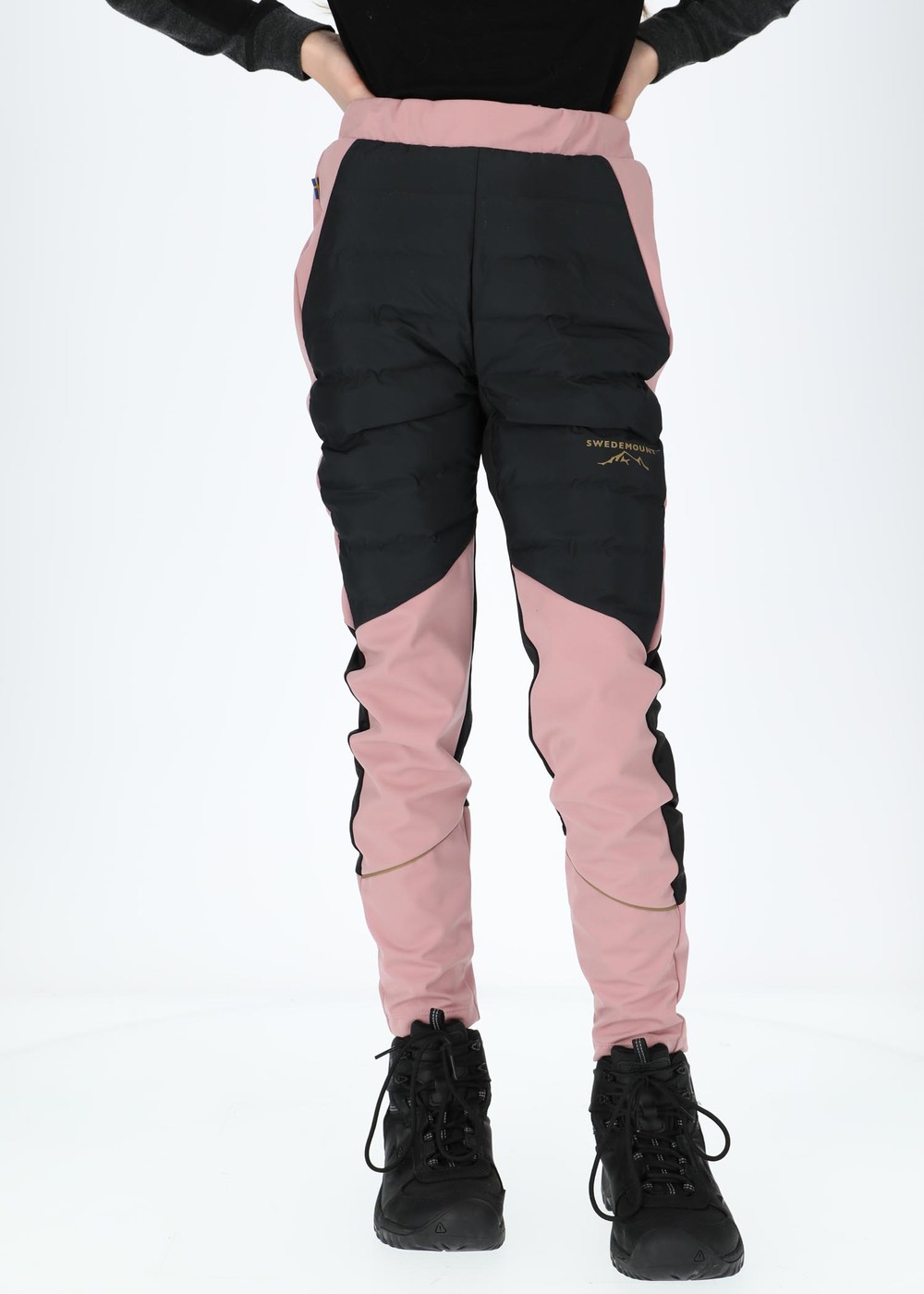 Nordic Hybrid Tights G Jr, Dusty Rose/Charcoal, 170,  Vinterlöpning Nordic Hybrid Tights G Jr, Dusty Rose/Charcoal, 170,  Vinterlöpning