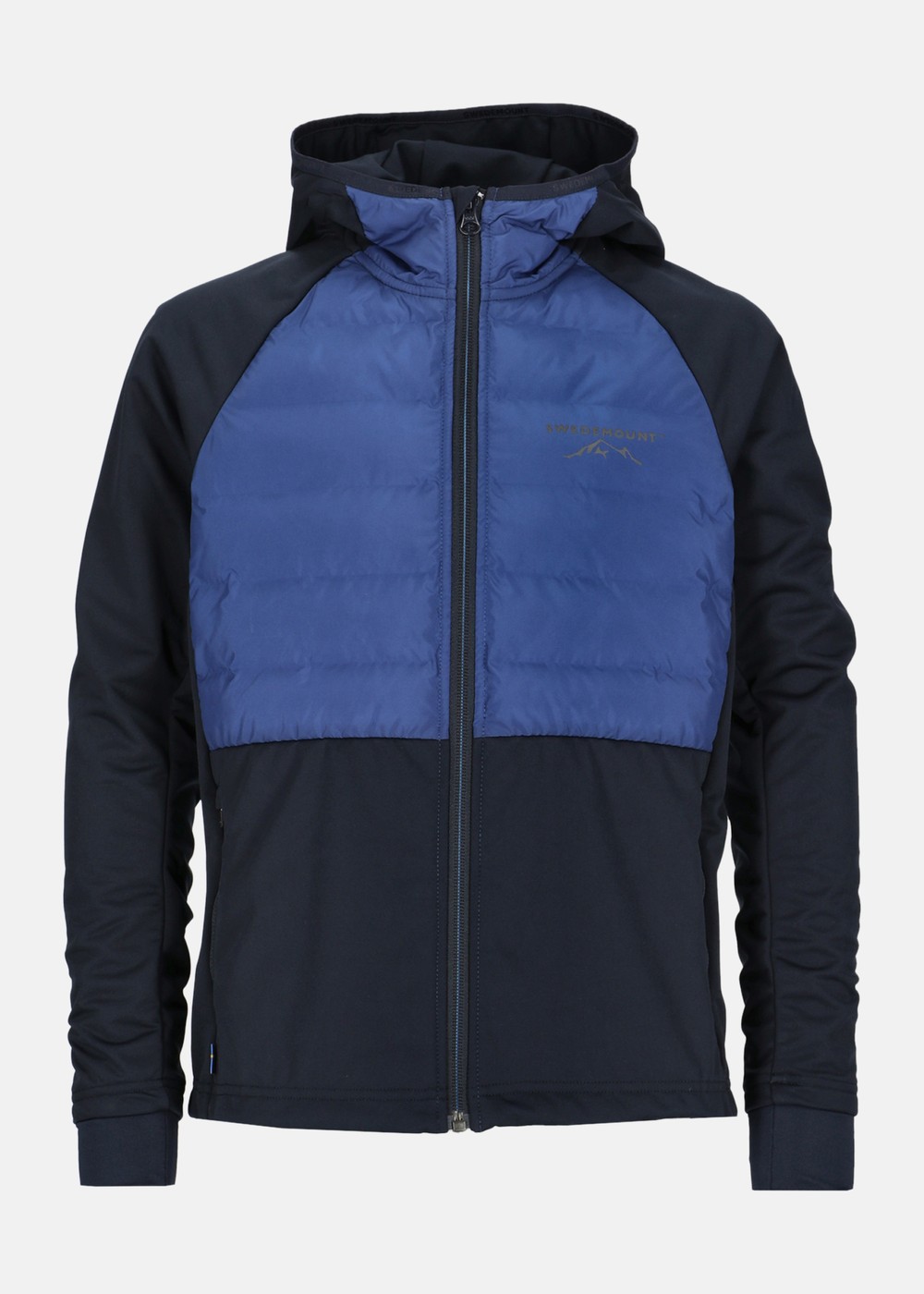 Nordic Hybrid Hooded Jacket Jr, Imperial Blue/Navy, 150,  Längdskidkläder