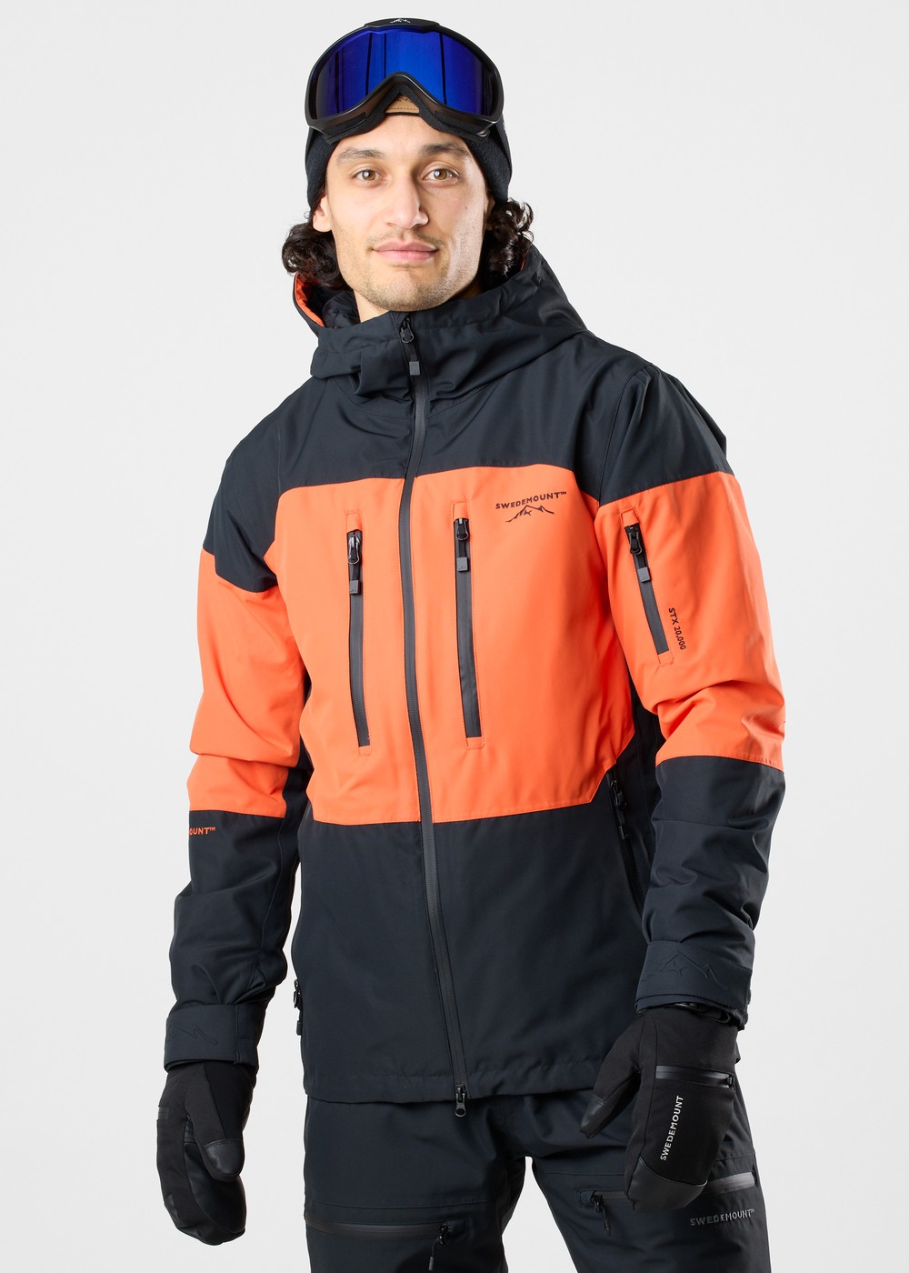 Freeride Jacket, Orange/Black, 3xl,  Vinterjackor
