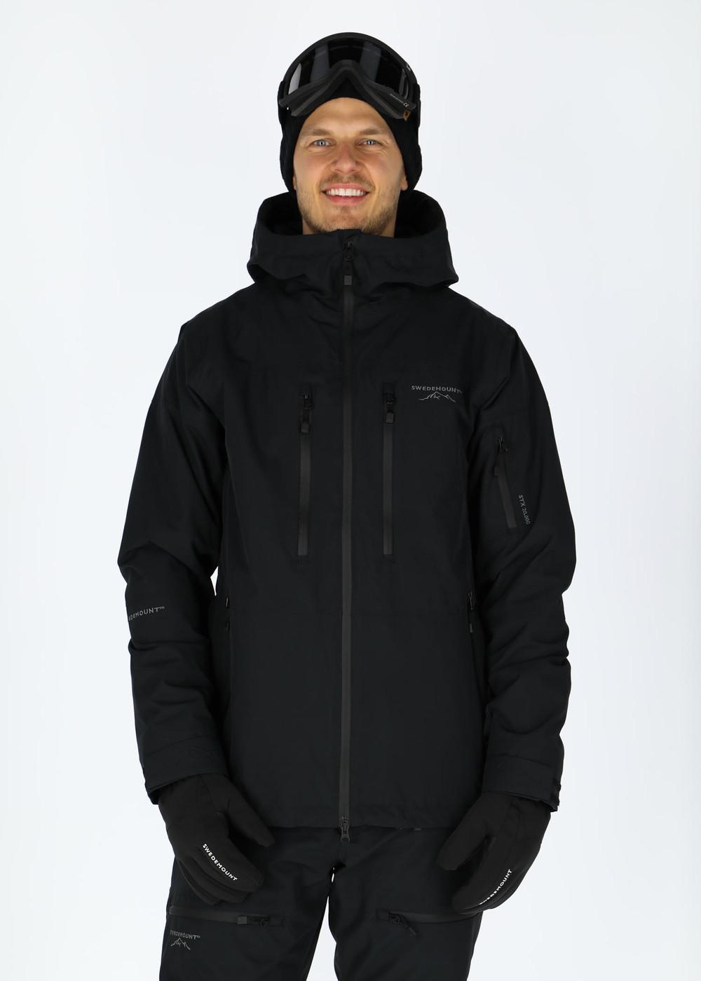 Freeride Shell Jacket, Black/Black, Xl,  Vinterjackor