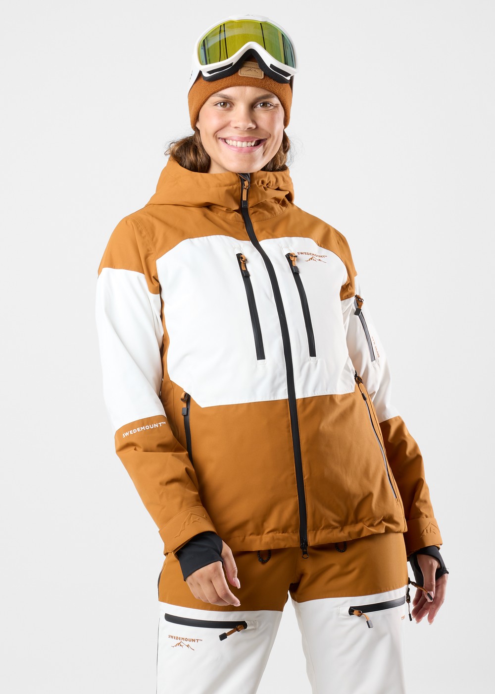 Freeride Jacket W, Offwhite/Almond Beige, 42,  Skidjackor Freeride Jacket W, Offwhite/Almond Beige, 42,  Skidjackor