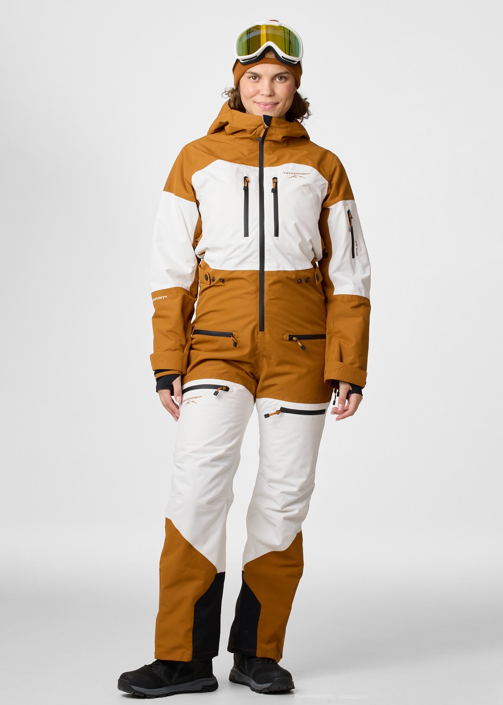 Freeride Skisuit W, Offwhite/Almond Beige, 48,  Skidoverall Freeride Skisuit W, Offwhite/Almond Beige, 48,  Skidoverall