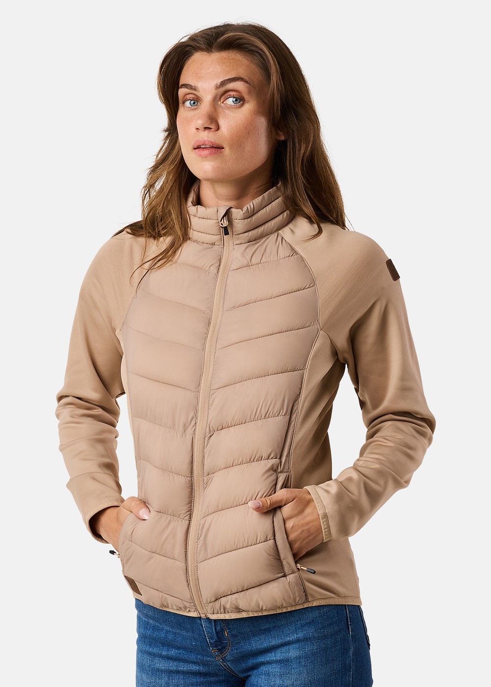 Hybrid Jacket W, Beige/Beige, 34,  Jackor Hybrid Jacket W, Beige/Beige, 34,  Jackor