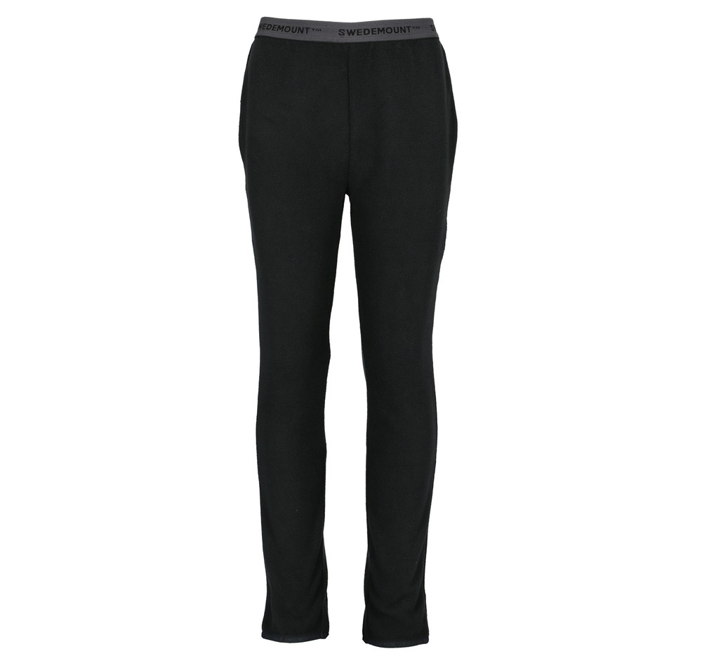 Geilo Fleece Pants Jr, Black, 80,  Vardagsbyxor