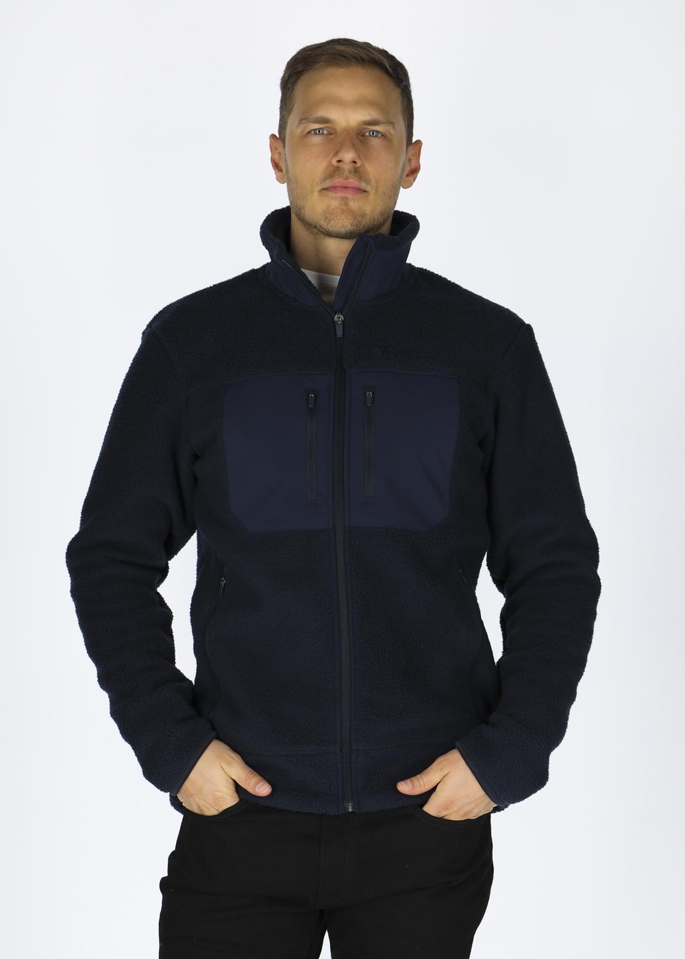 Lofoten Stretch Pile, Navy/Dk. Navy, 2xl,  Pilejackor Lofoten Stretch Pile, Navy/Dk. Navy, 2xl,  Pilejackor