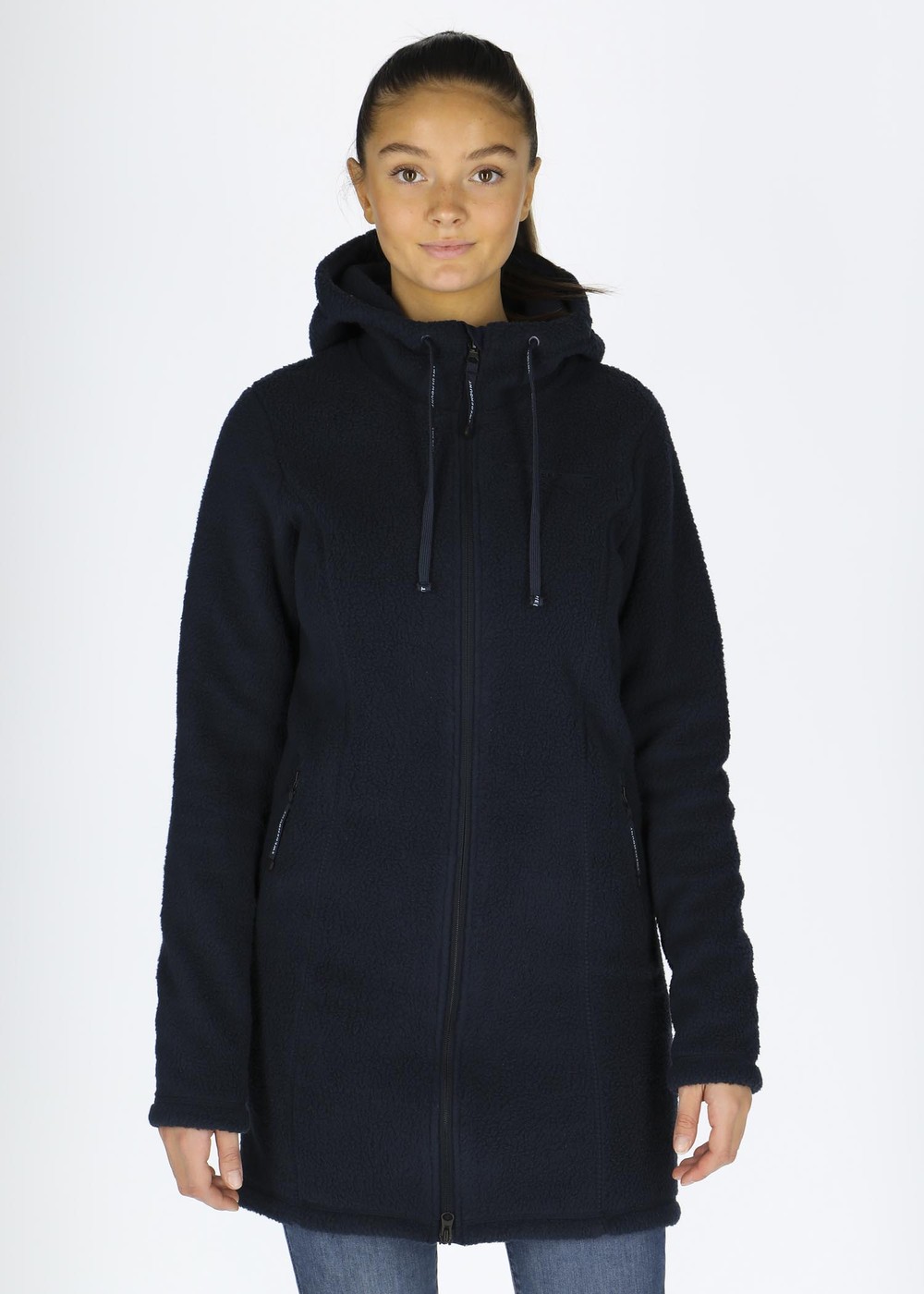 Lofoten Stretch Pile Coat W, Navy, 36,  Fleecetröjor Lofoten Stretch Pile Coat W, Navy, 36,  Fleecetröjor