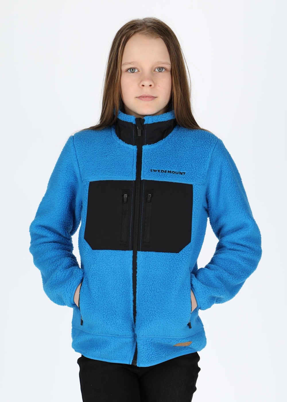 Lofoten Stretch Pile Jr, Blue/Black, 140,  Tröjor Lofoten Stretch Pile Jr, Blue/Black, 140,  Tröjor