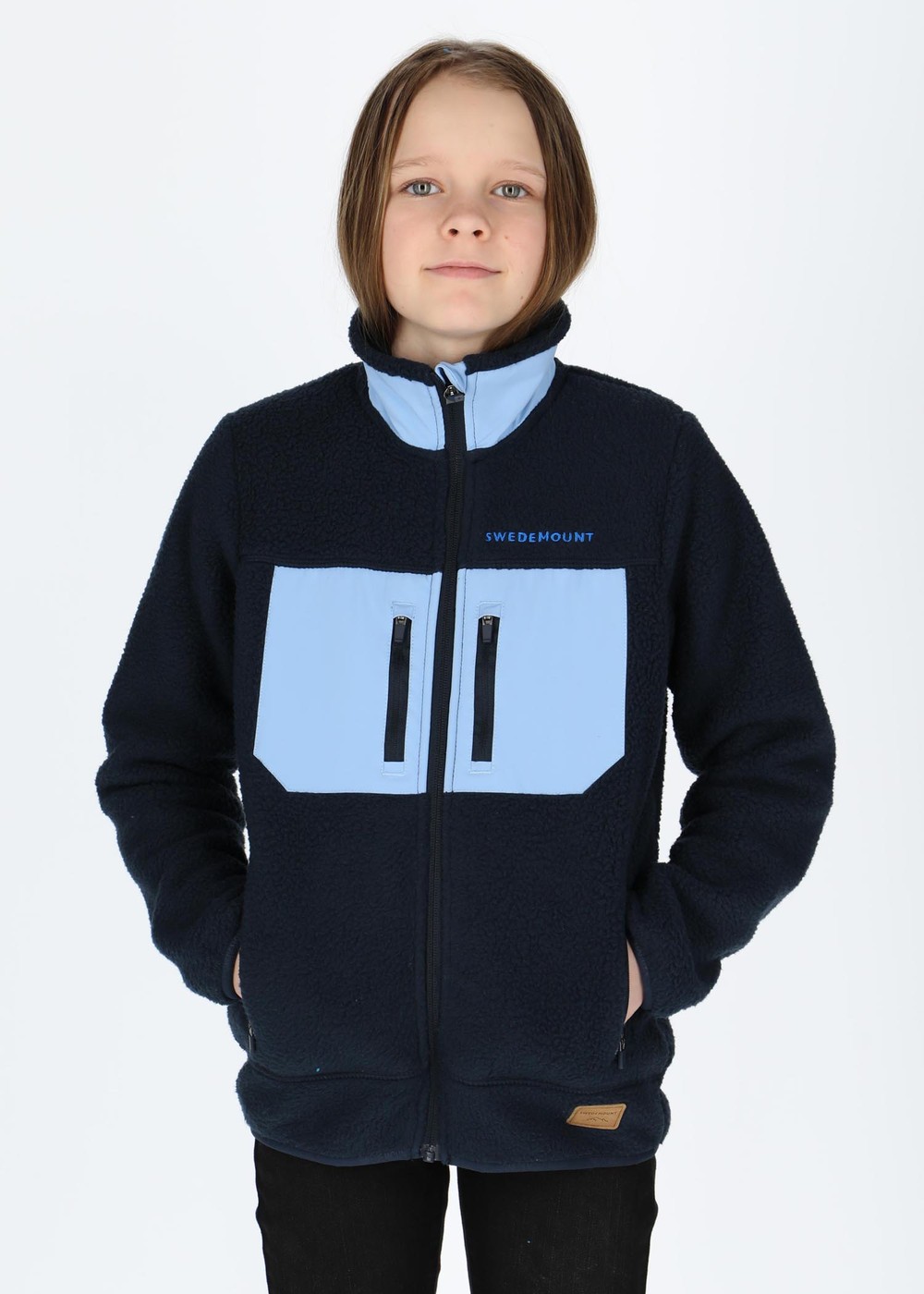 Lofoten Stretch Pile Jr, Navy/Blue, 150,  Tröjor Lofoten Stretch Pile Jr, Navy/Blue, 150,  Tröjor