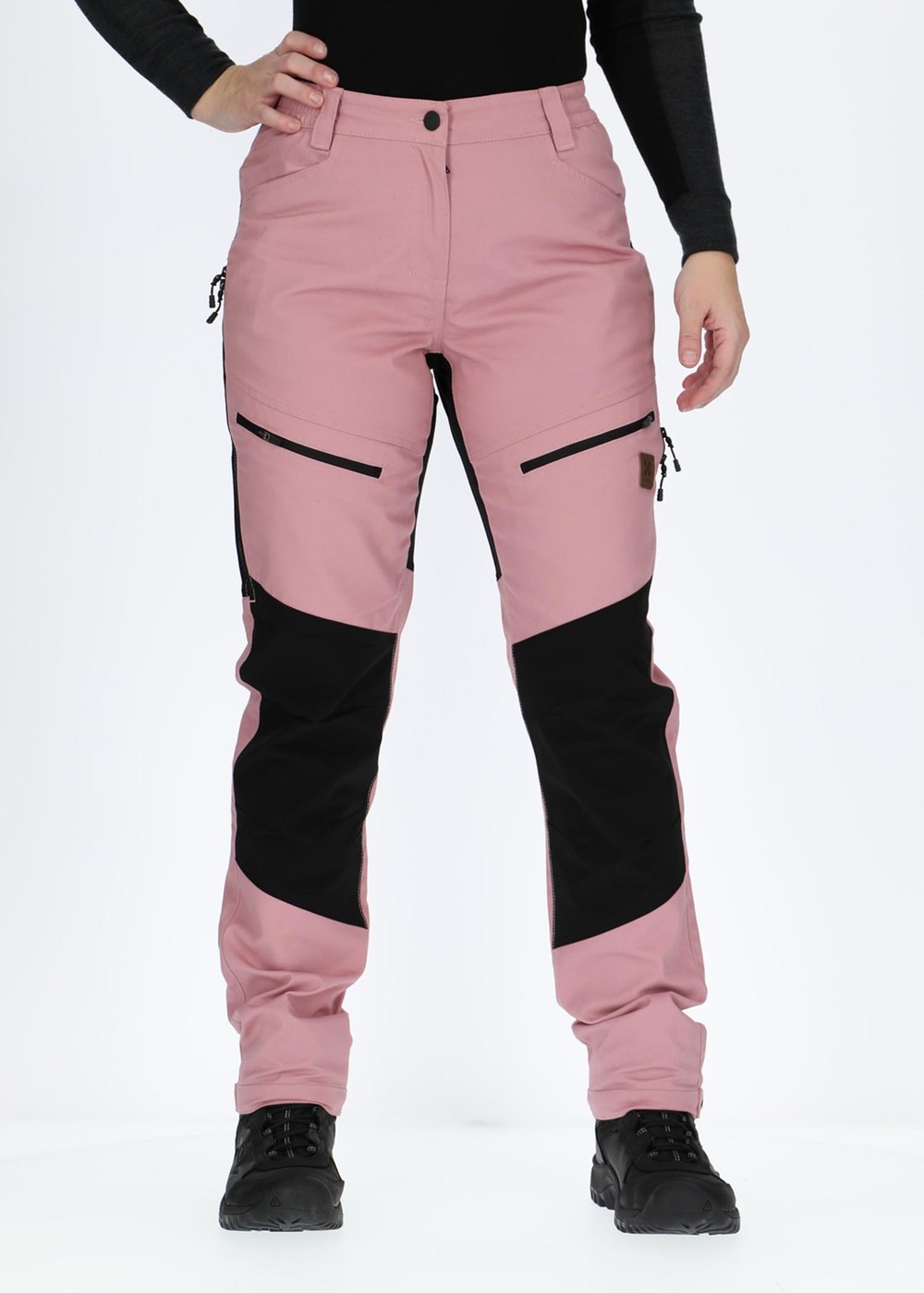 X-Trail Outdoor Pants W, Dusty Rose/Black, 42,  Vandringsbyxor