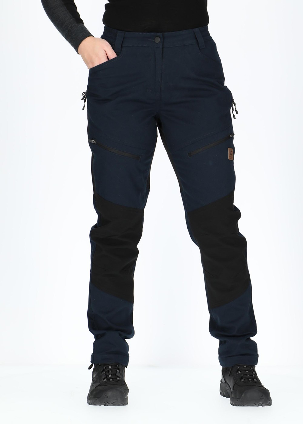 X-Trail Outdoor Pants W, Dk. Navy/Black, 42,  Vandringsbyxor