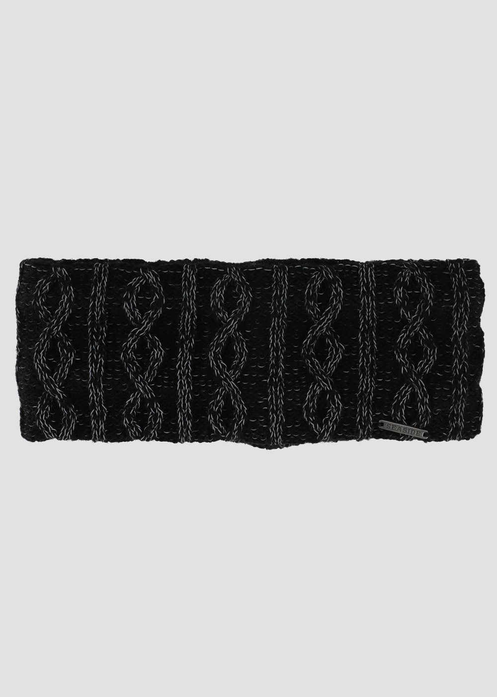 Long Island Wool Reflective Headband, Black, Onesize,  Pannband