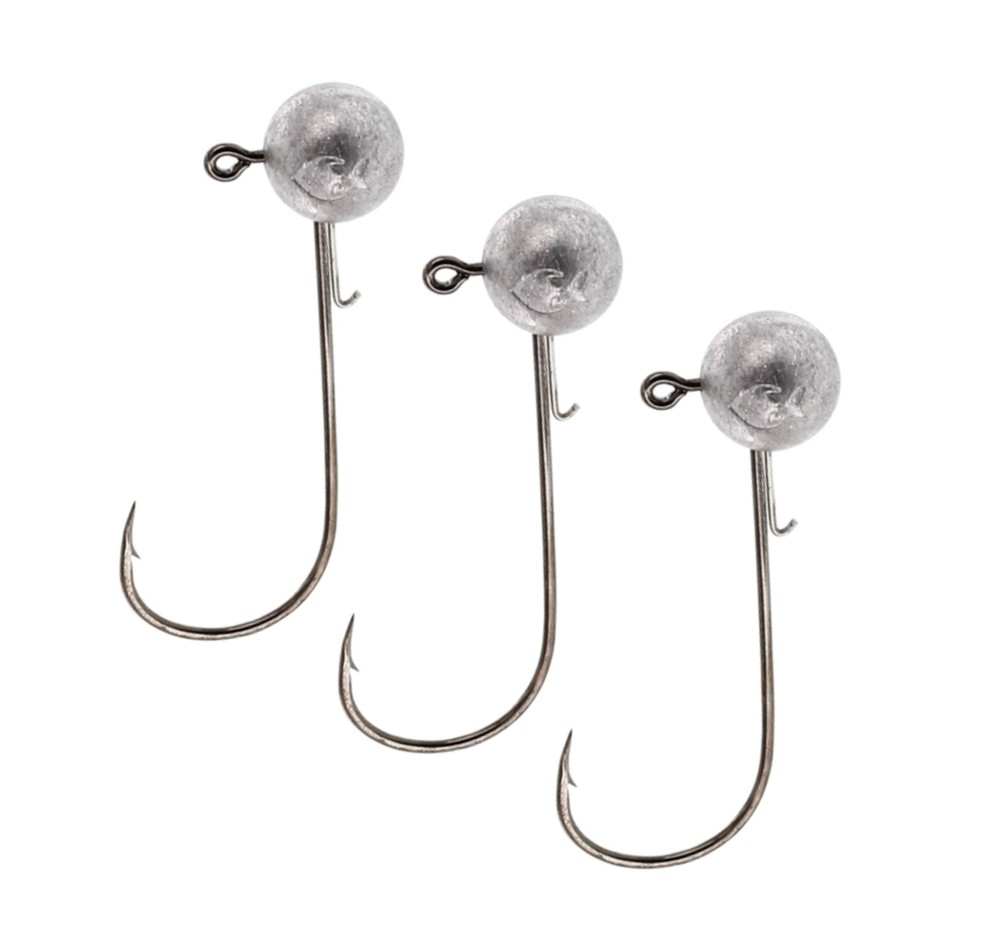 Roundup Hd 3pcs, Natural Mustad, 30,  Jiggskallar