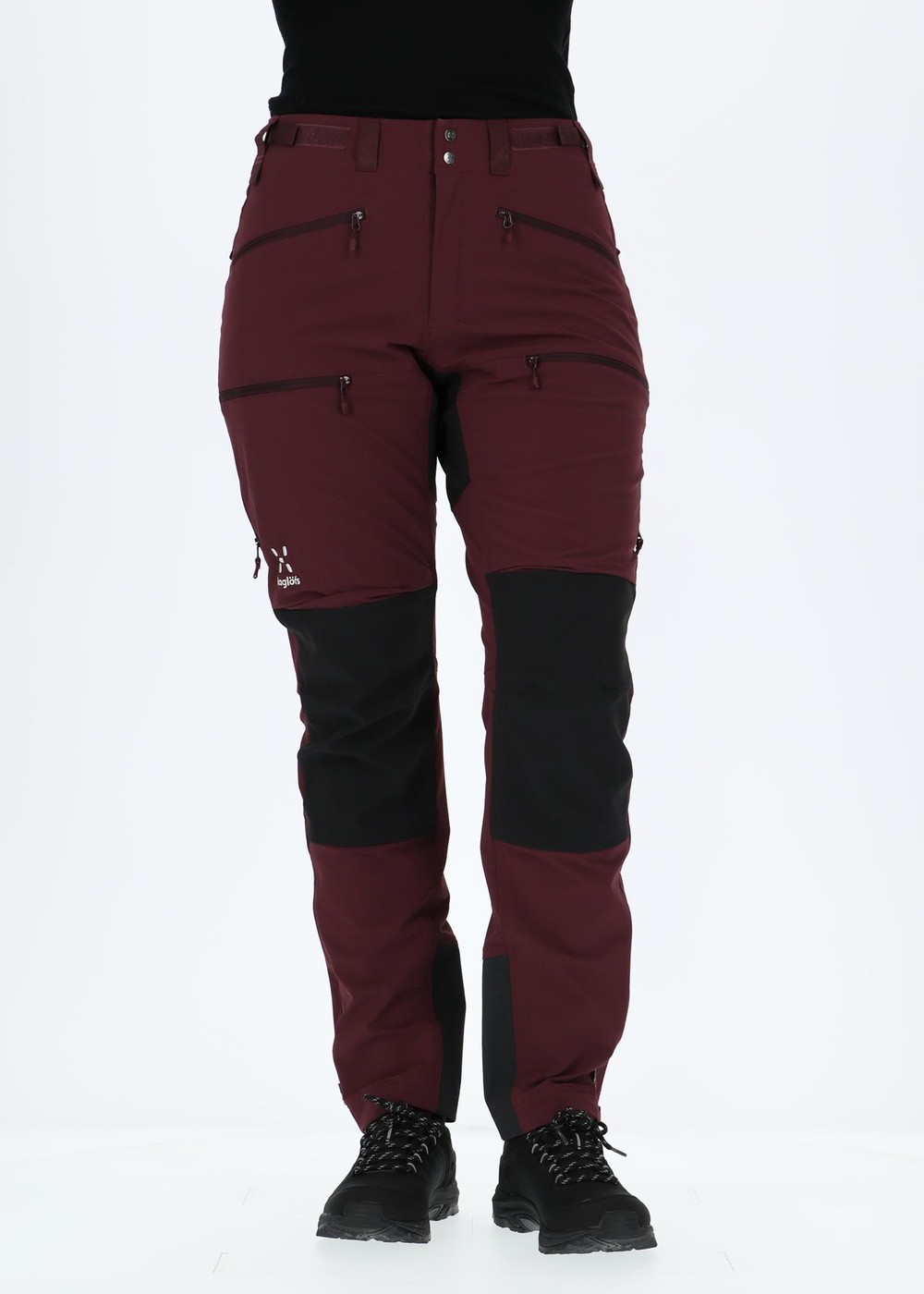 Rugged Standard Pant Women, Aubergine/True Black, 44,  Vandringsbyxor | Kläder//Jackor//Dam//Skidjackor | Padelspecialisterna