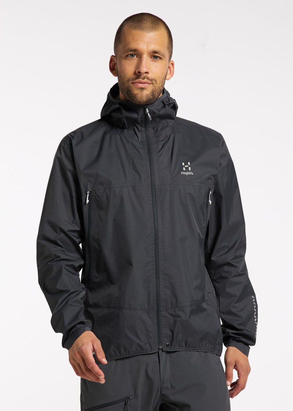 L.I.M Gtx Jacket Men, True Black, S,  Regnjackor