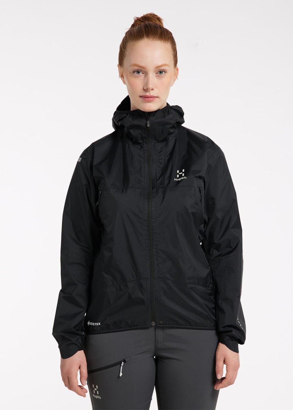 L.I.M Gtx Jacket Women, True Black, L,  Regnjackor
