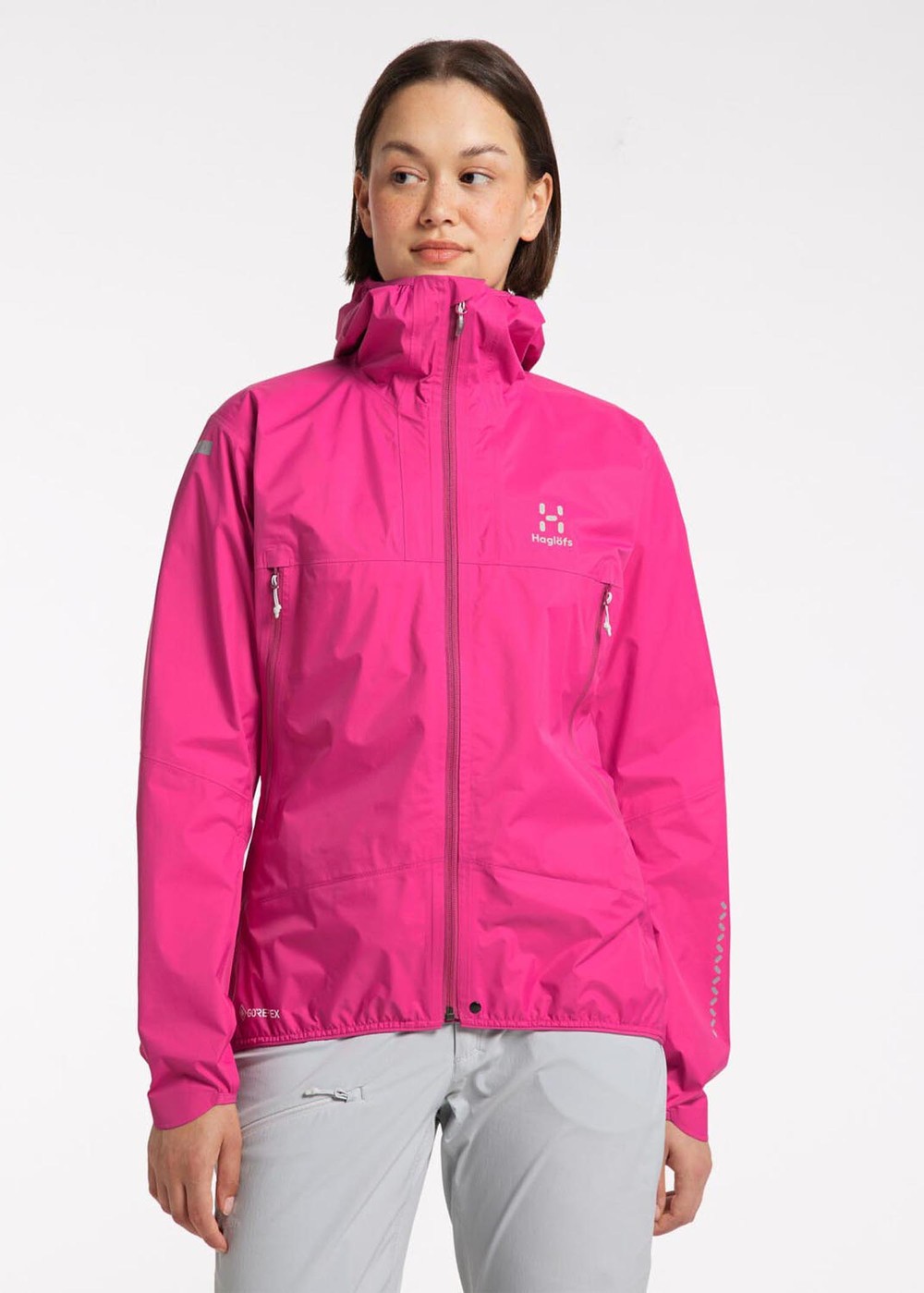 L.I.M Gtx Jacket Women, Ultra Pink, Xs,  Regnjackor