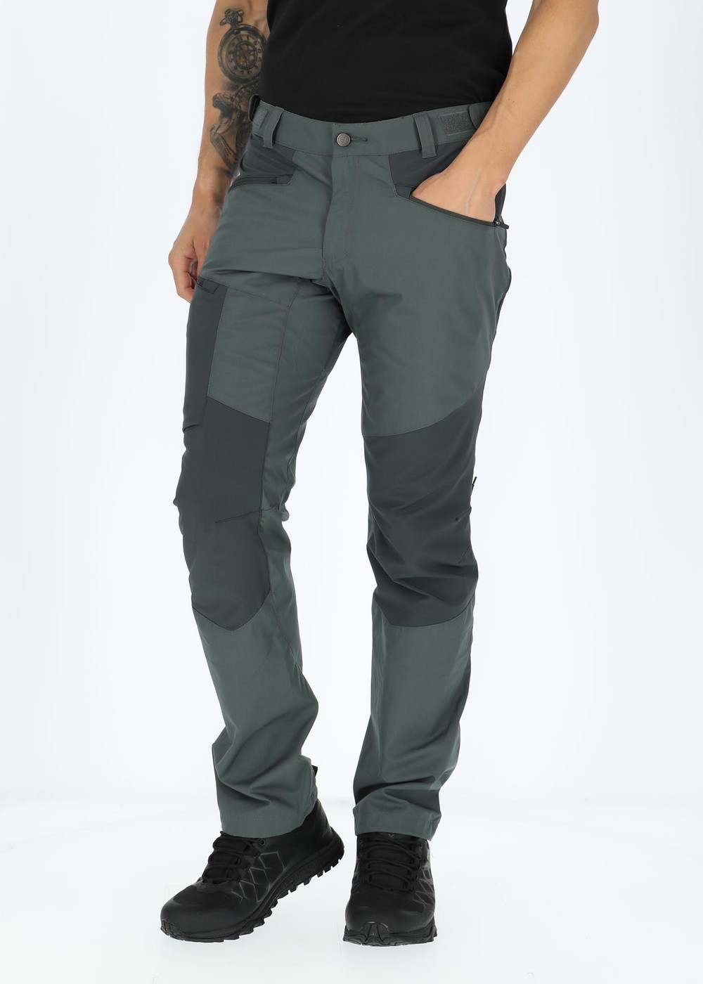 Makke Lt Ms Pant, Dark Agave/Seaweed, 56,  Vandringsbyxor