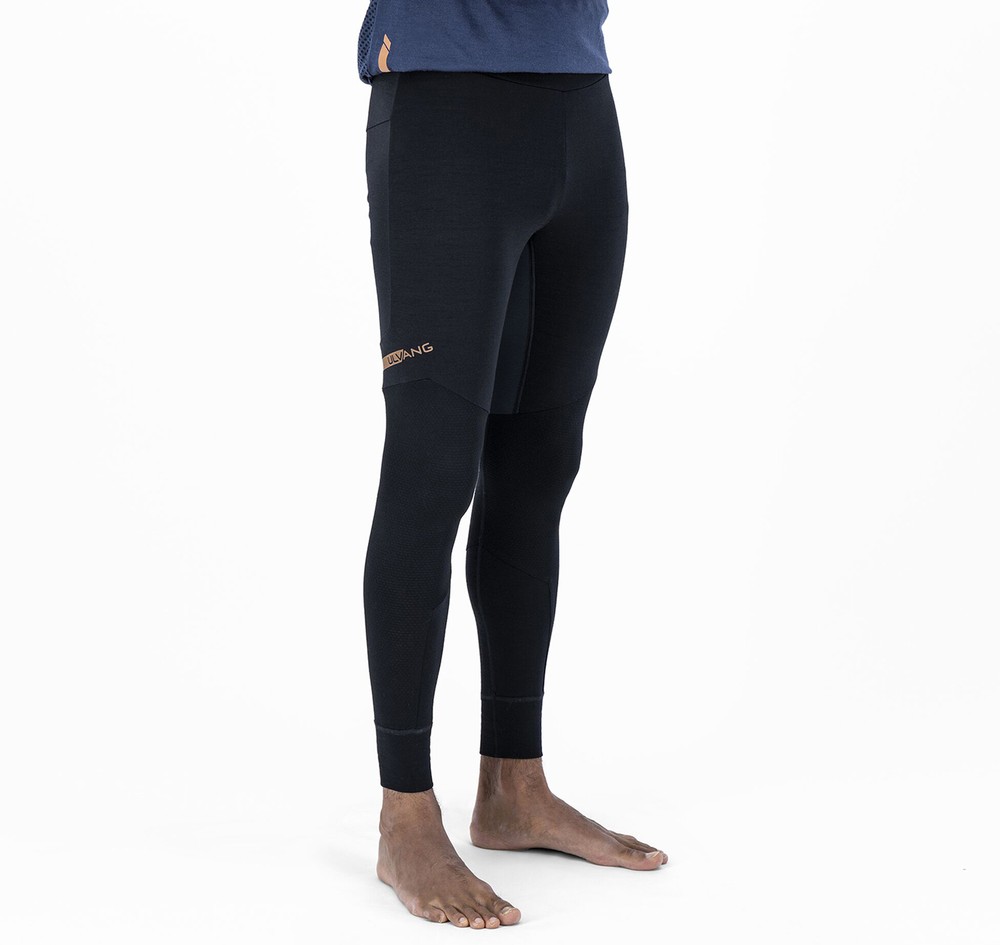 Pace Tights Ms, Black/Copper, M,  Ullunderställ