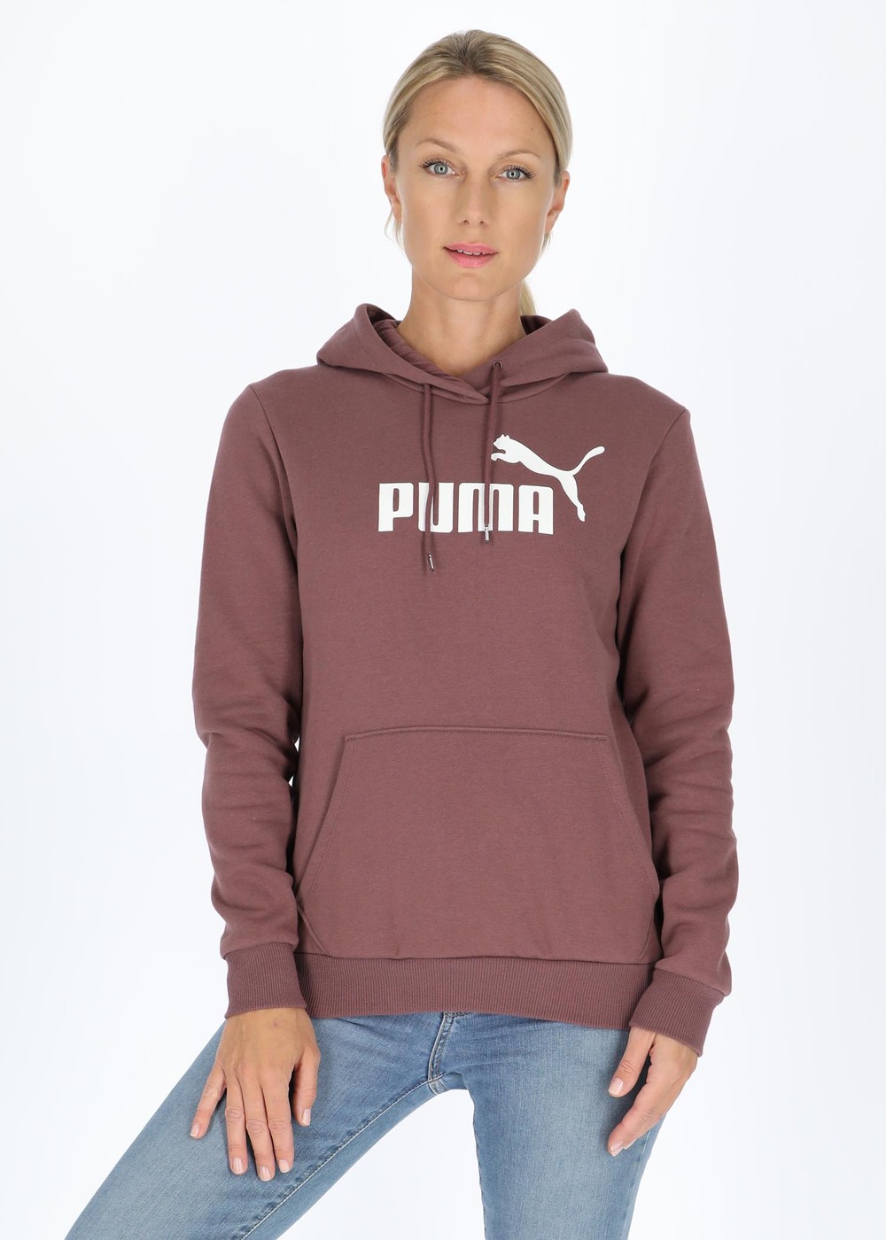 Ess Logo Hoodie Fl (S), Dusty Plum, Xs,  Hoodies Ess Logo Hoodie Fl (S), Dusty Plum, Xs,  Hoodies