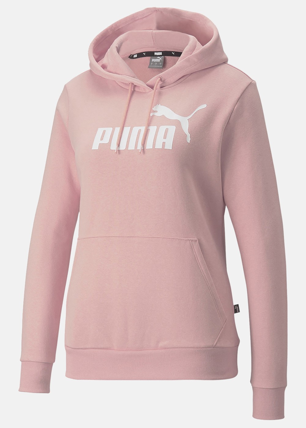 Ess Logo Hoodie Fl (S), Chalk Pink, S,  Hoodies