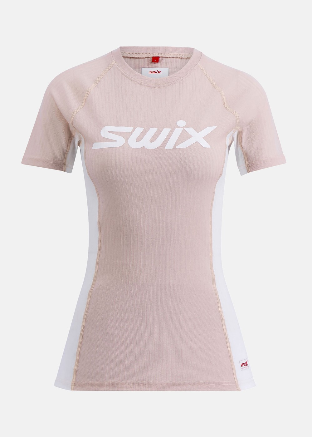 Racex Bodyw Ss W, Peach Whip/Bright White, Xl,  Tränings-T-Shirts