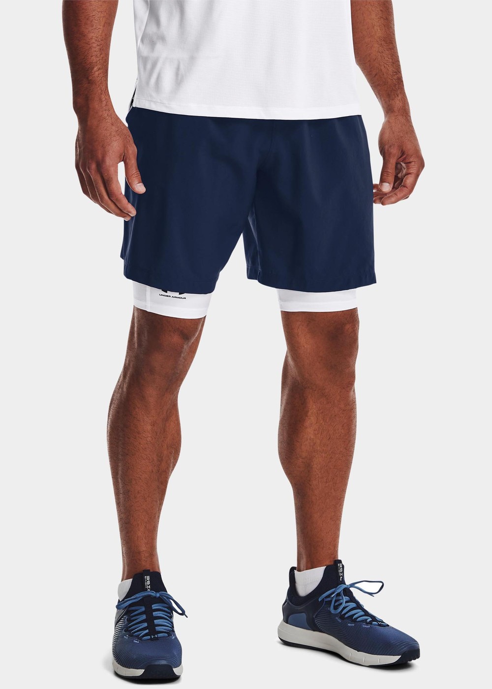 Ua Woven Graphic Shorts, Academy, S,  Löparkläder