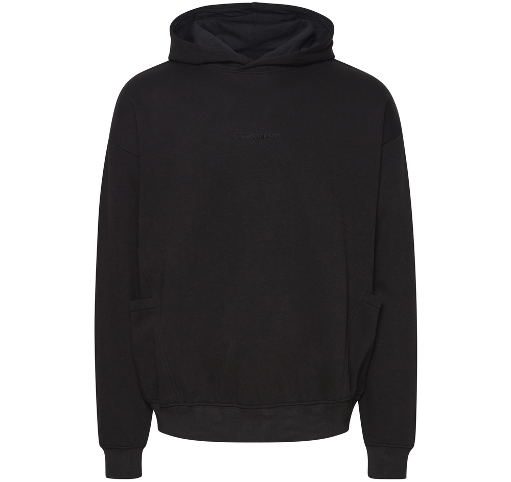 Sdabram Hood Sw, True Black, S,  Hoodies